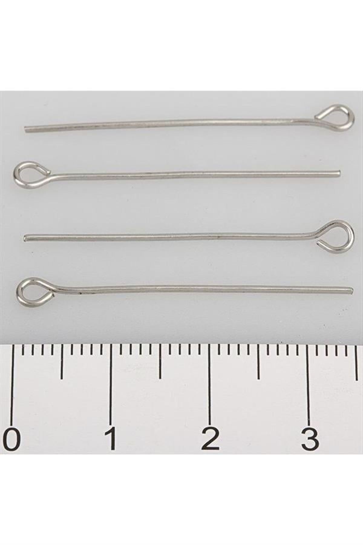 1,5 cm Halkalı Çivi 50 Gram - Antrasit