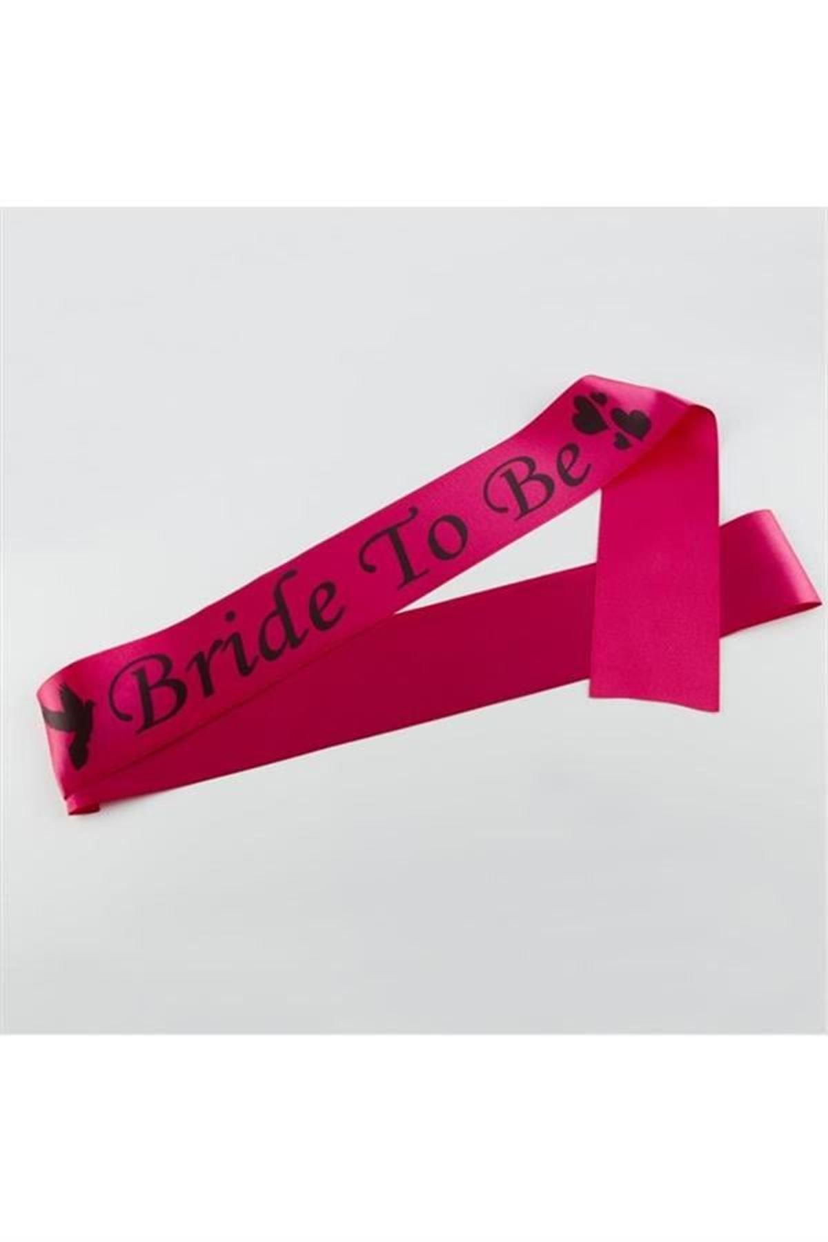 Bride To Be Yazılı Kuşak (Gelin Kuşağı) - Pembe