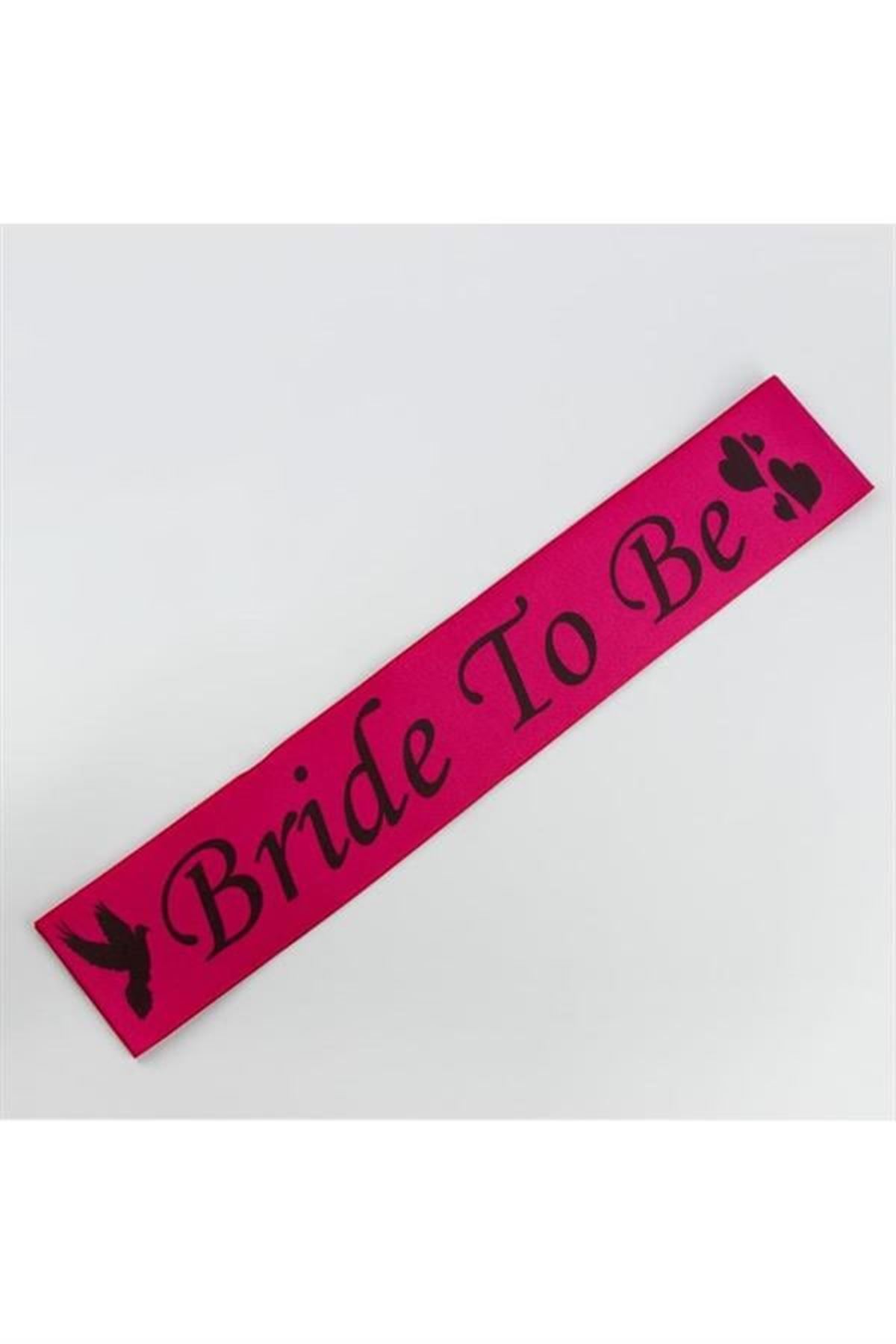 Bride To Be Yazılı Kuşak (Gelin Kuşağı) - Pembe
