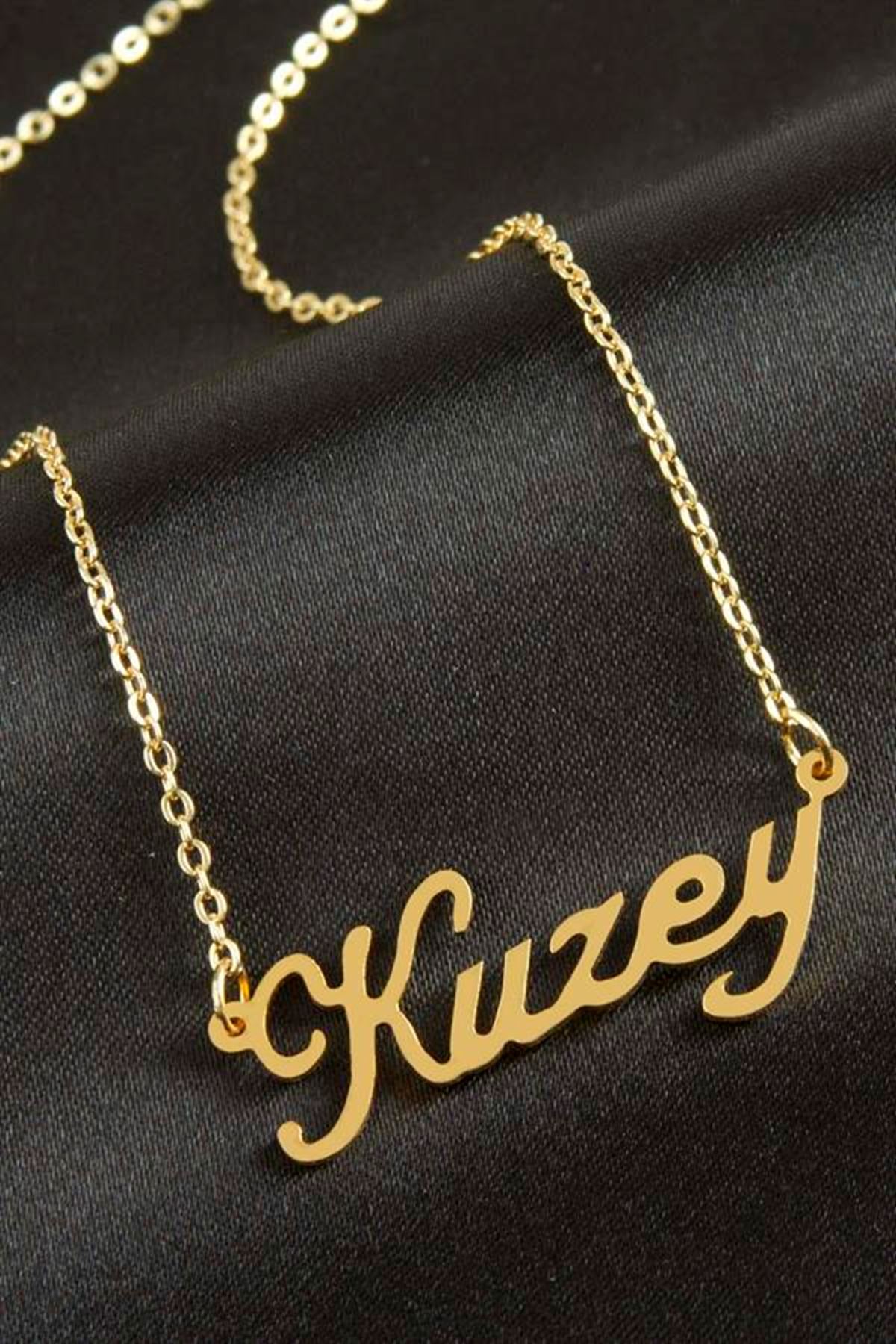 Kuzey İsimli Kolye (Kişiye Özel) - Sarı