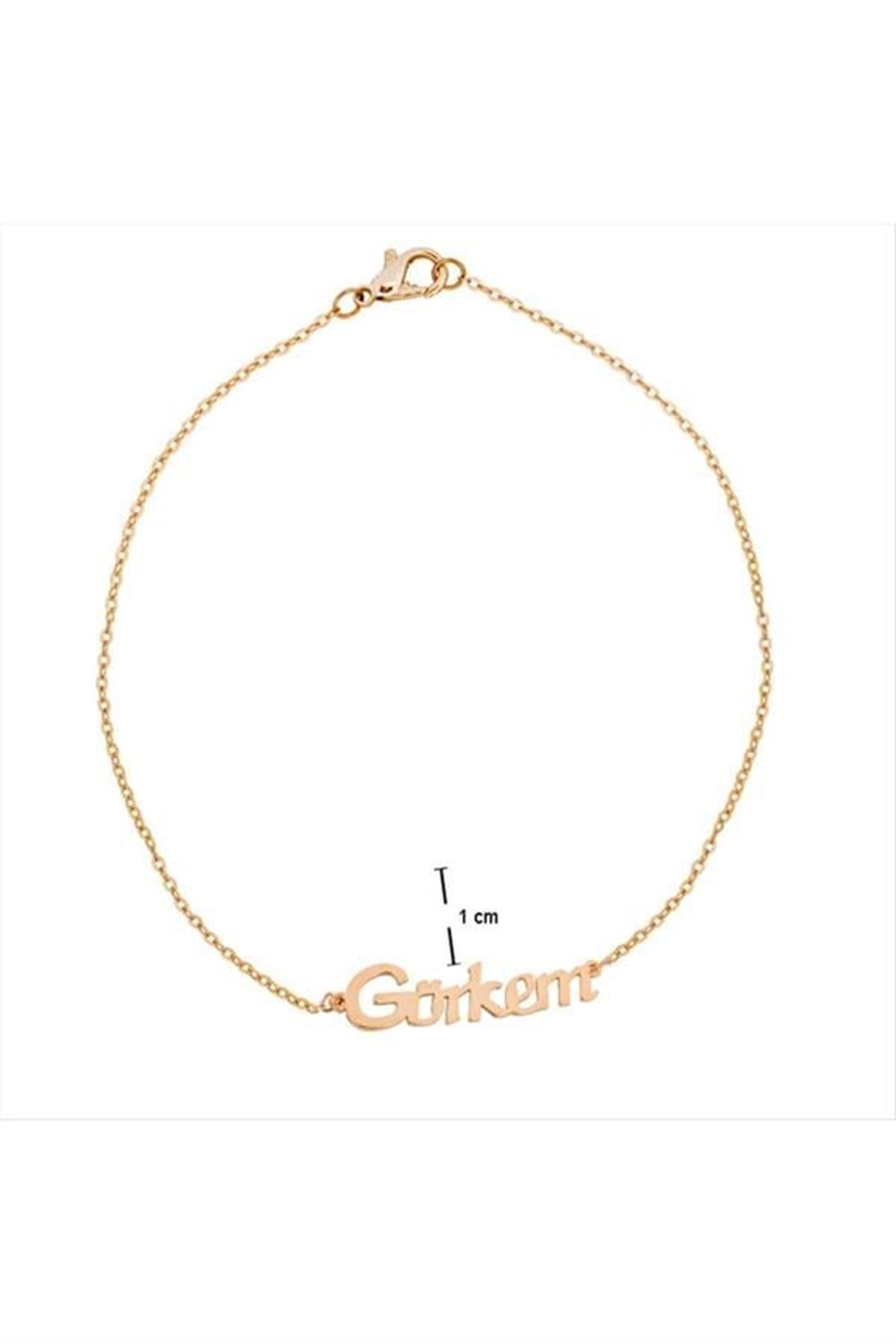 Görkem isimli kolye (Kişiye Özel) - Sarı