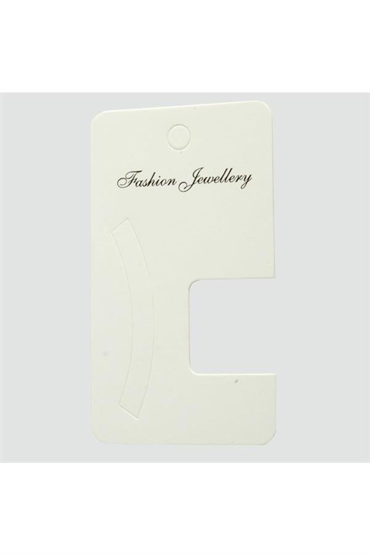 Toka Kartı 5*9 cm - Beyaz