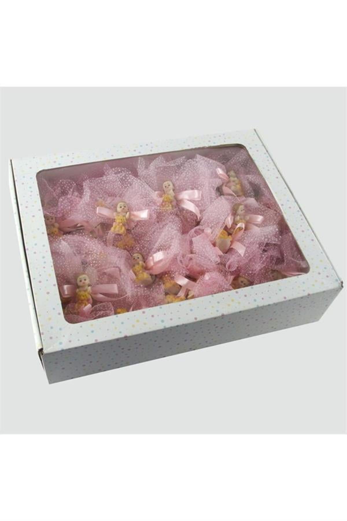 Kız Figürlü Dolap Süsü - Pembe