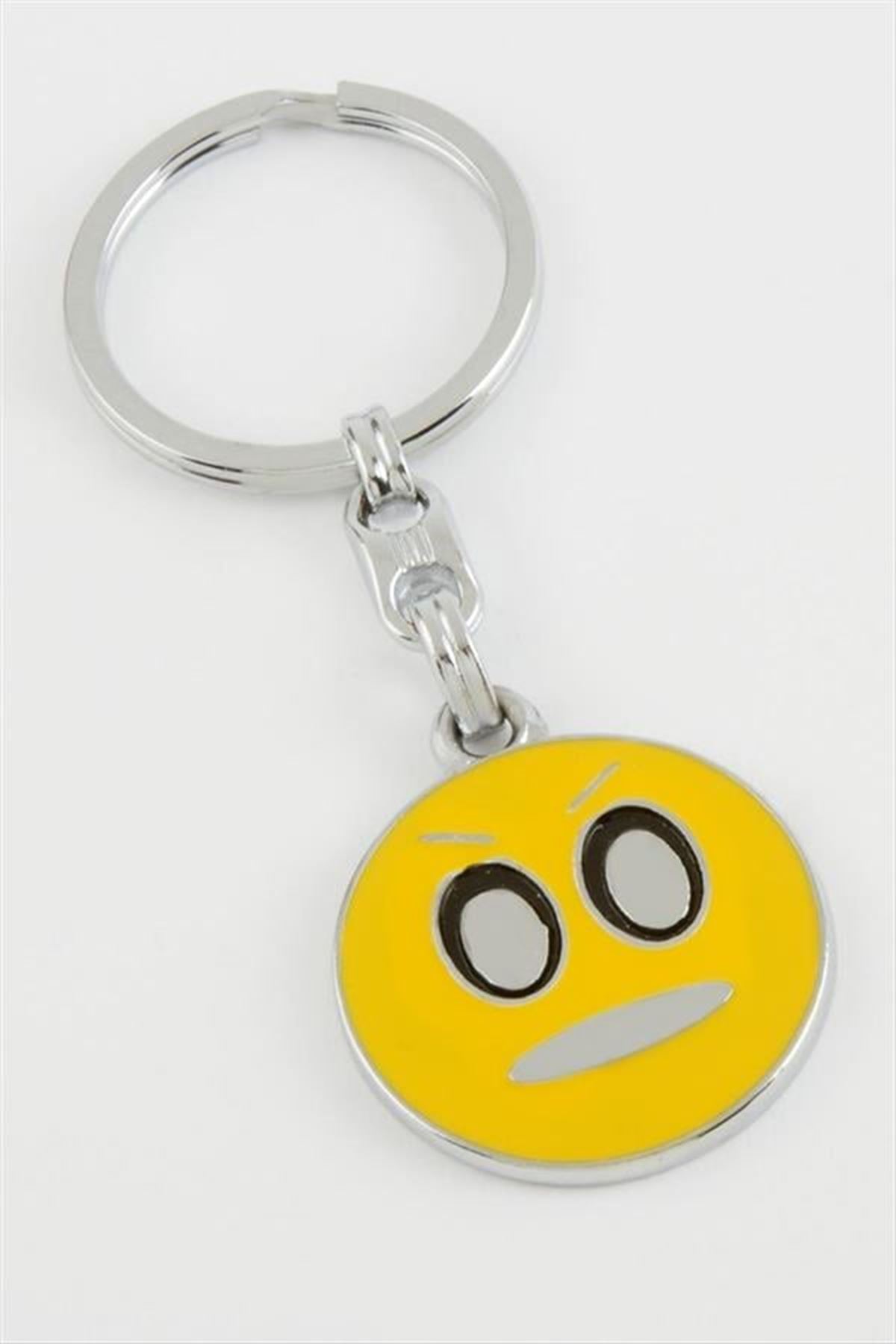 Emoji Metal Anahtarlık - Sarı