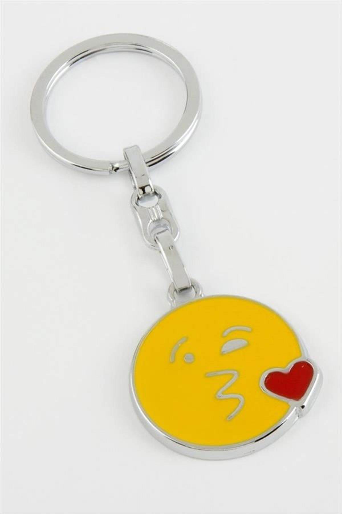 Emoji Metal Anahtarlık - Sarı