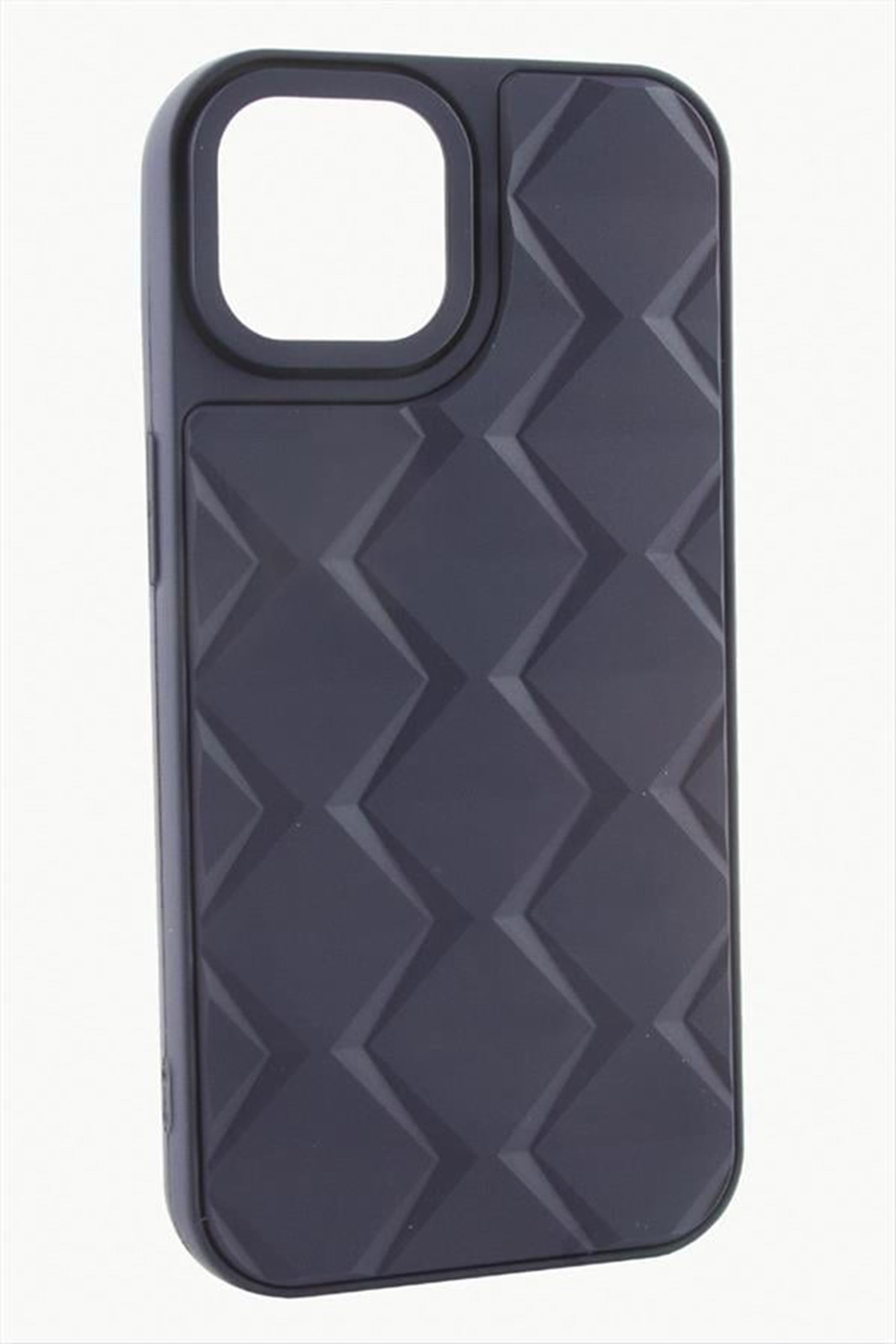 iPhone 12 Pro Prizma Desenli Lüx Liza Kılıf - Mor