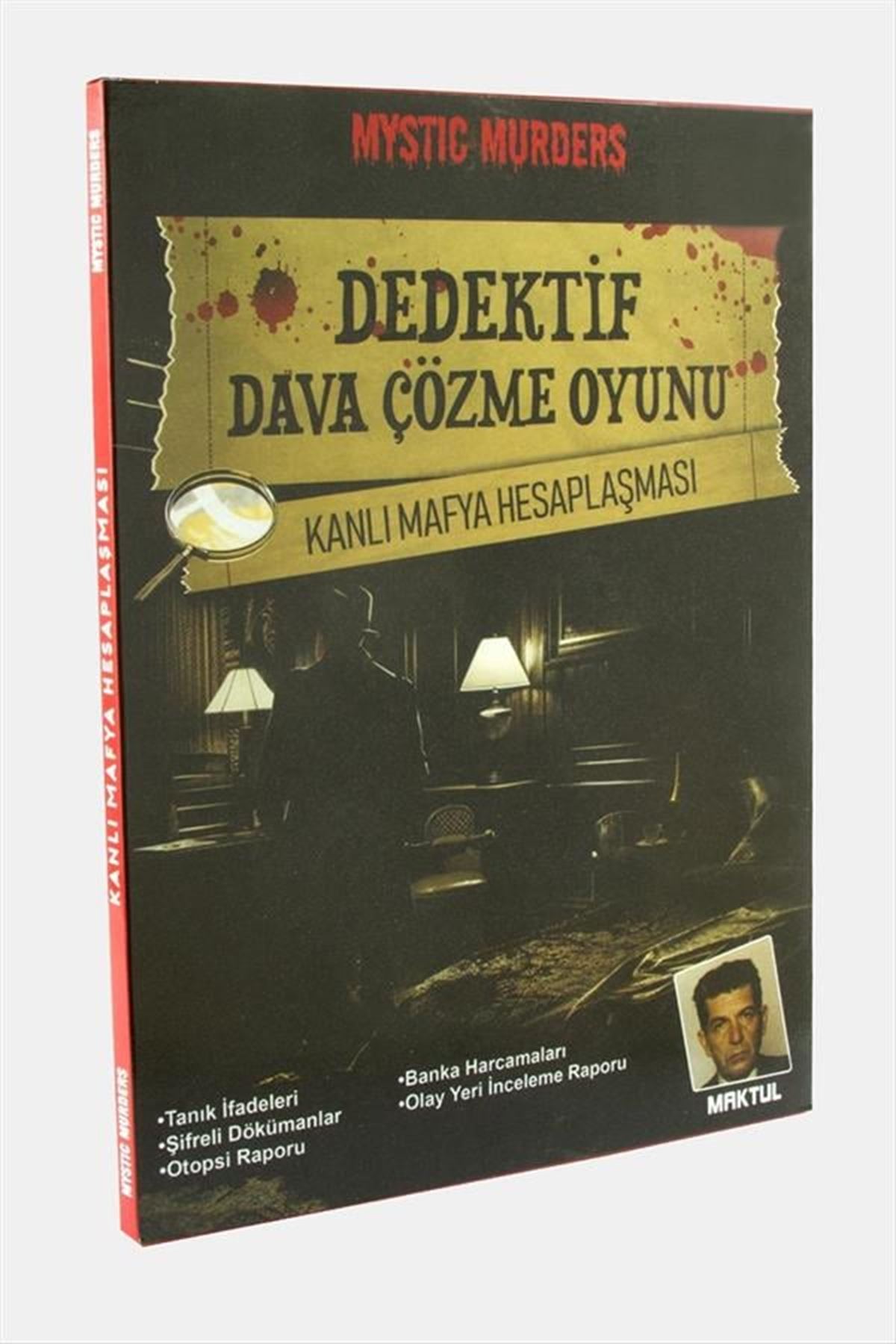 Film Setinde Cinayet Dedektif Dava Çözme Oyunu - Siyah