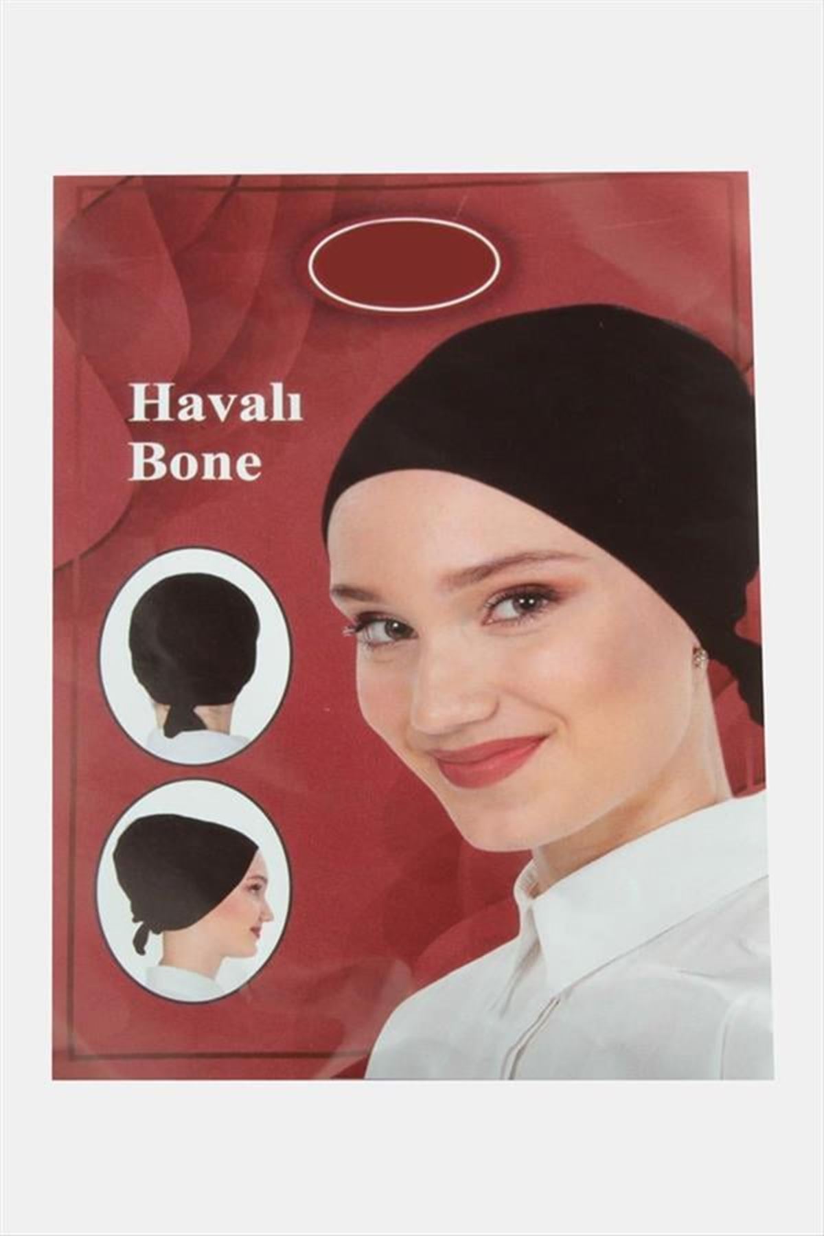 Havalı Bone - Siyah