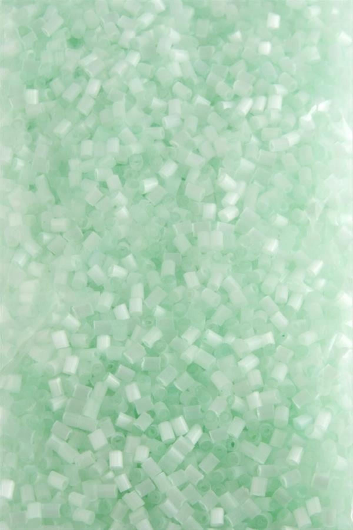 2 mm Silindir Kum Boncuk 50 Gram - Yeşil