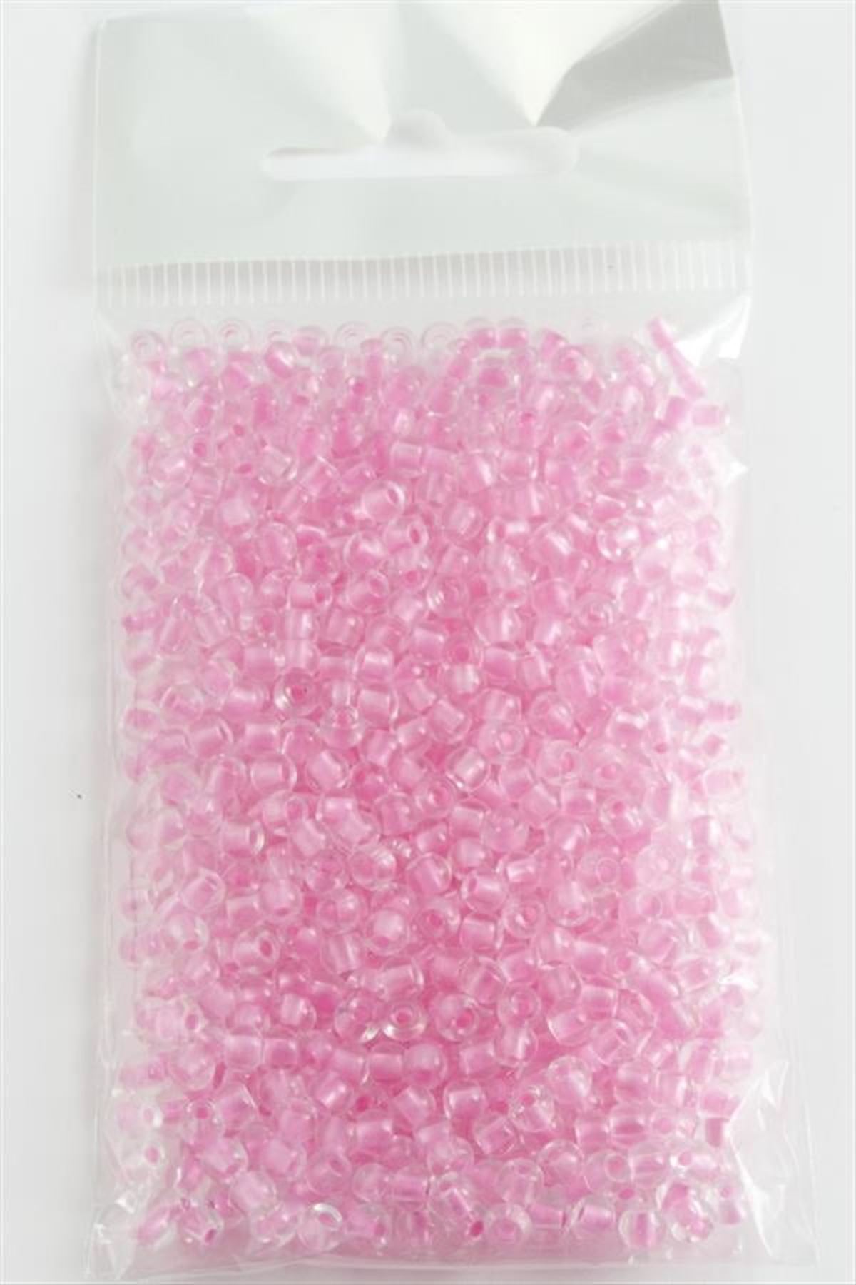 4 mm Yuvarlak Kum Boncuk 50 Gram - Beyaz