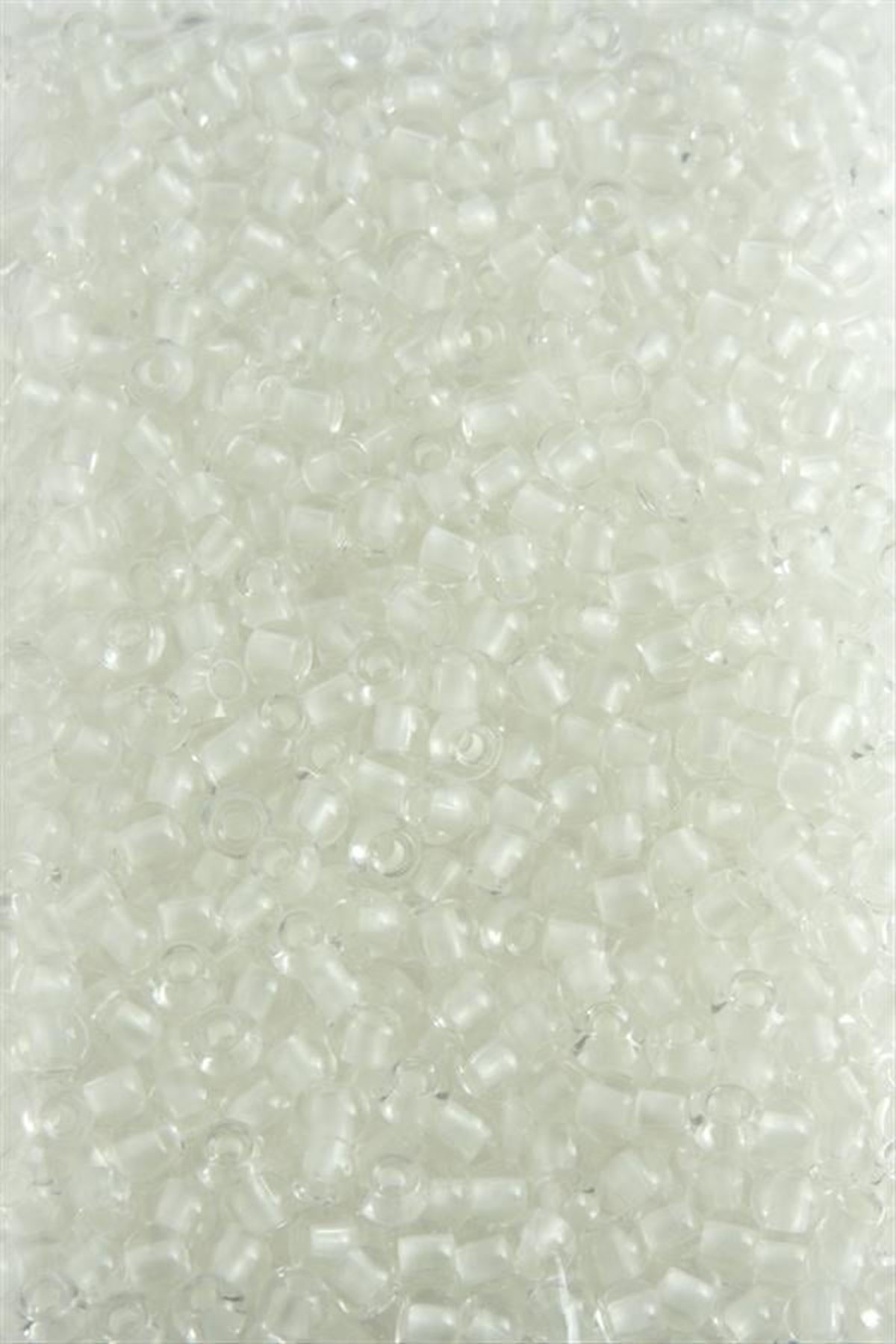 4 mm Yuvarlak Kum Boncuk 50 Gram - Beyaz