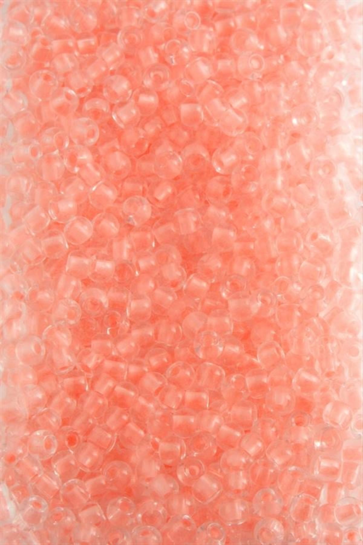4 mm Yuvarlak Kum Boncuk 50 Gram - Yavruağzı