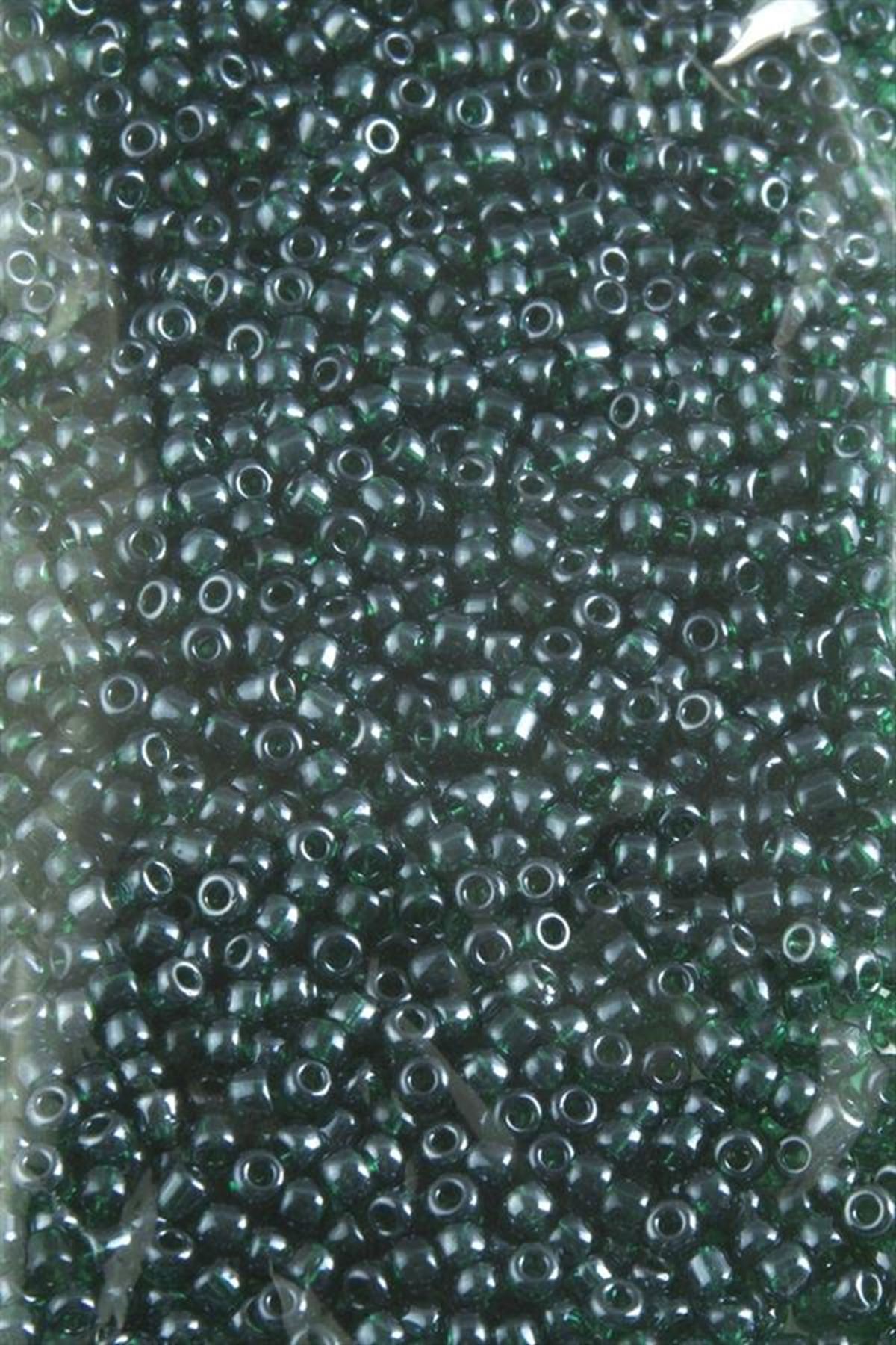 3 mm Yuvarlak Kum Boncuk 50 Gram - Yeşil