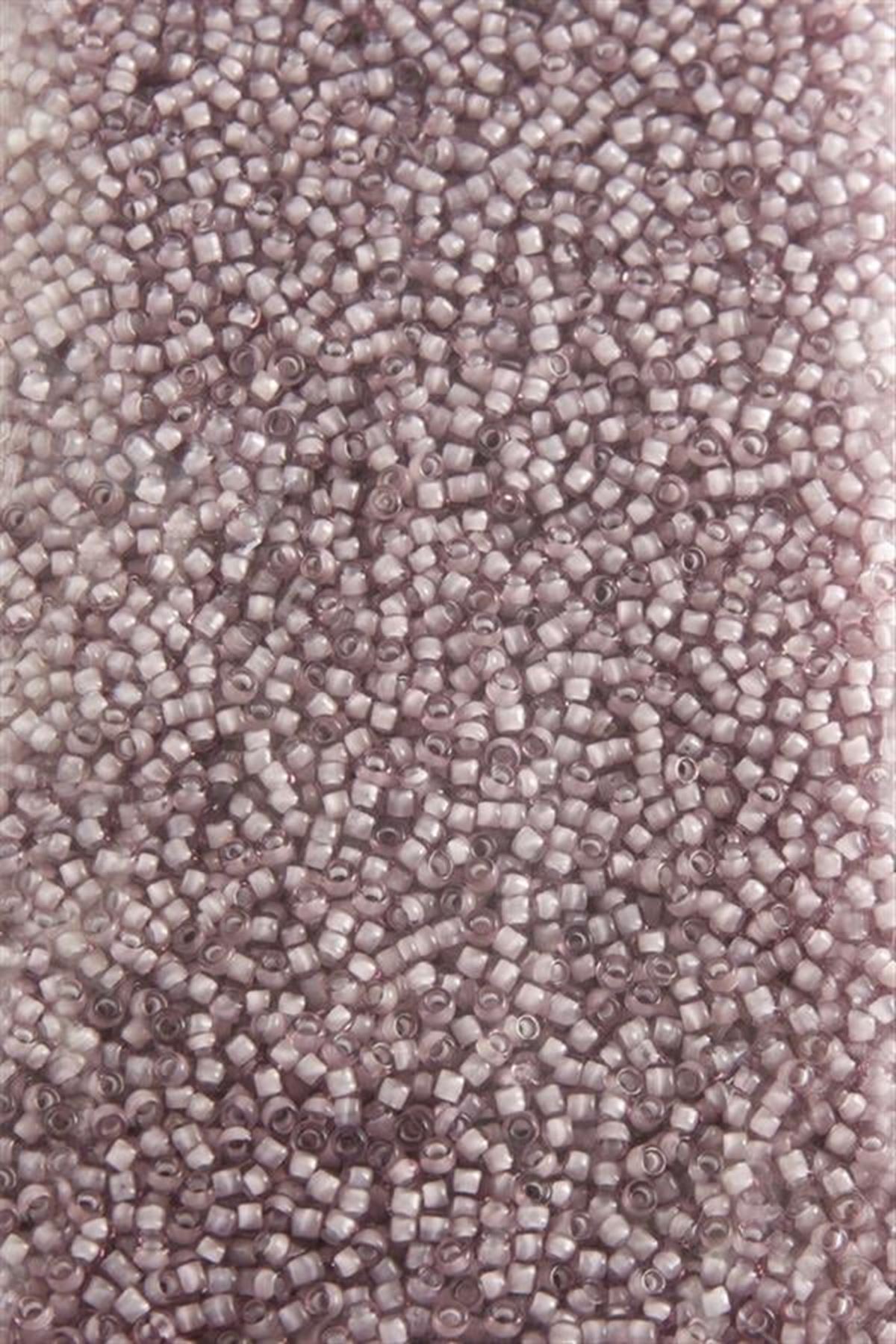2 mm Yuvarlak Kum Boncuk 50 Gram - Lila