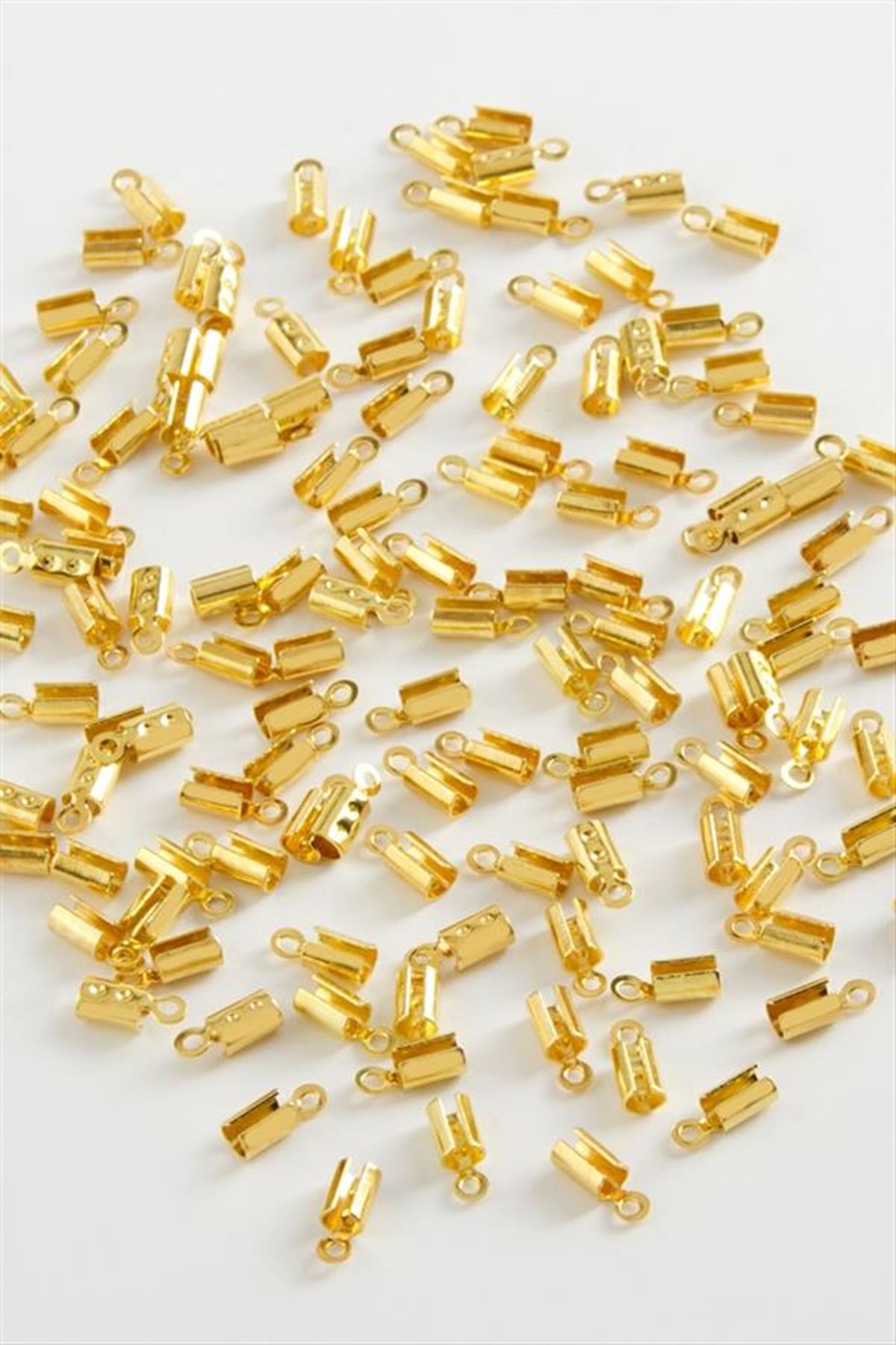 3 mm Boru Kapama 2000 Adet - Gümüş Rengi