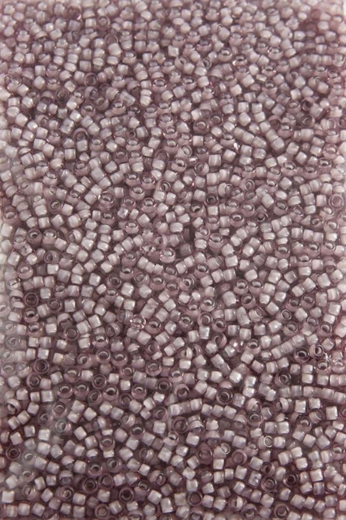 2 mm Yuvarlak Kum Boncuk 50 Gram - Lila