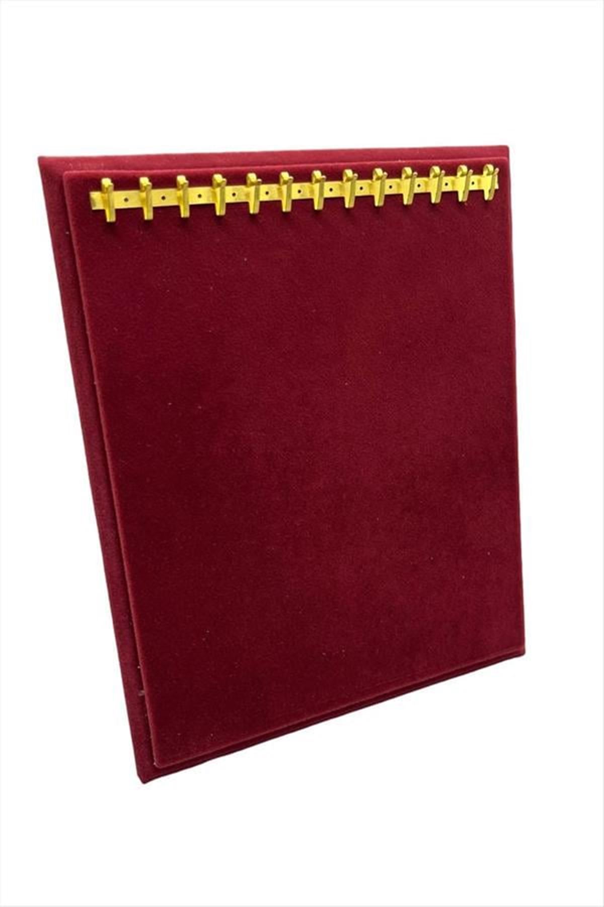 Ayaklı Zincirlik 18*20 cm - Kırmızı