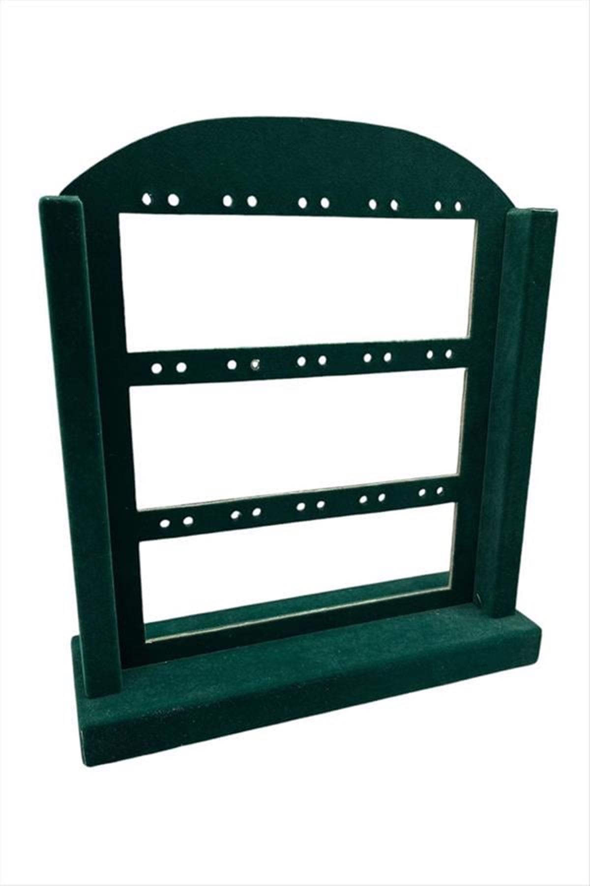 Anfora Kumaş Küpelik 22*24 cm - Yeşil