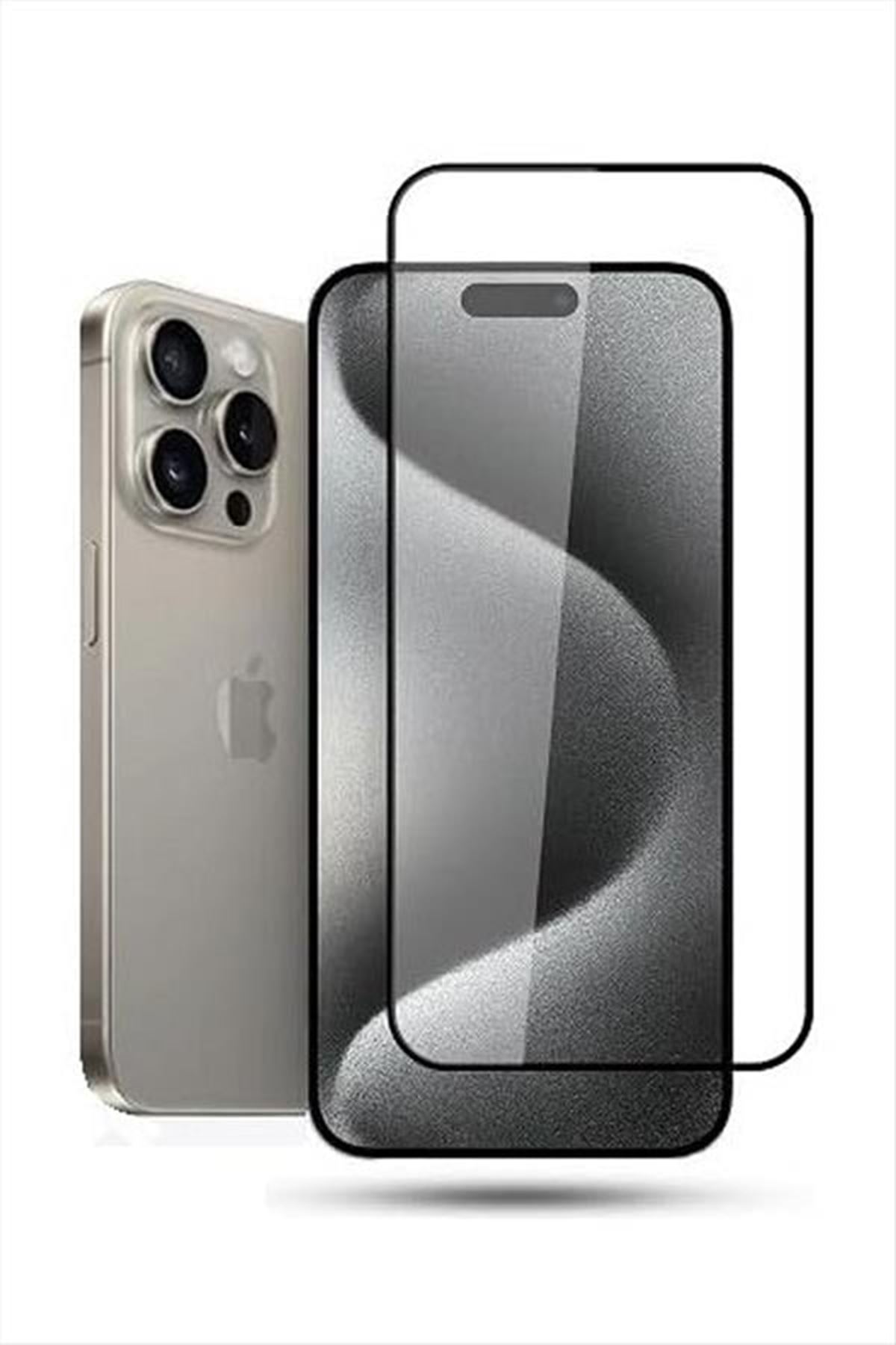 İphone 16 Pro Max Kırılmaz Cam Ekran Koruyucu - Şeffaf