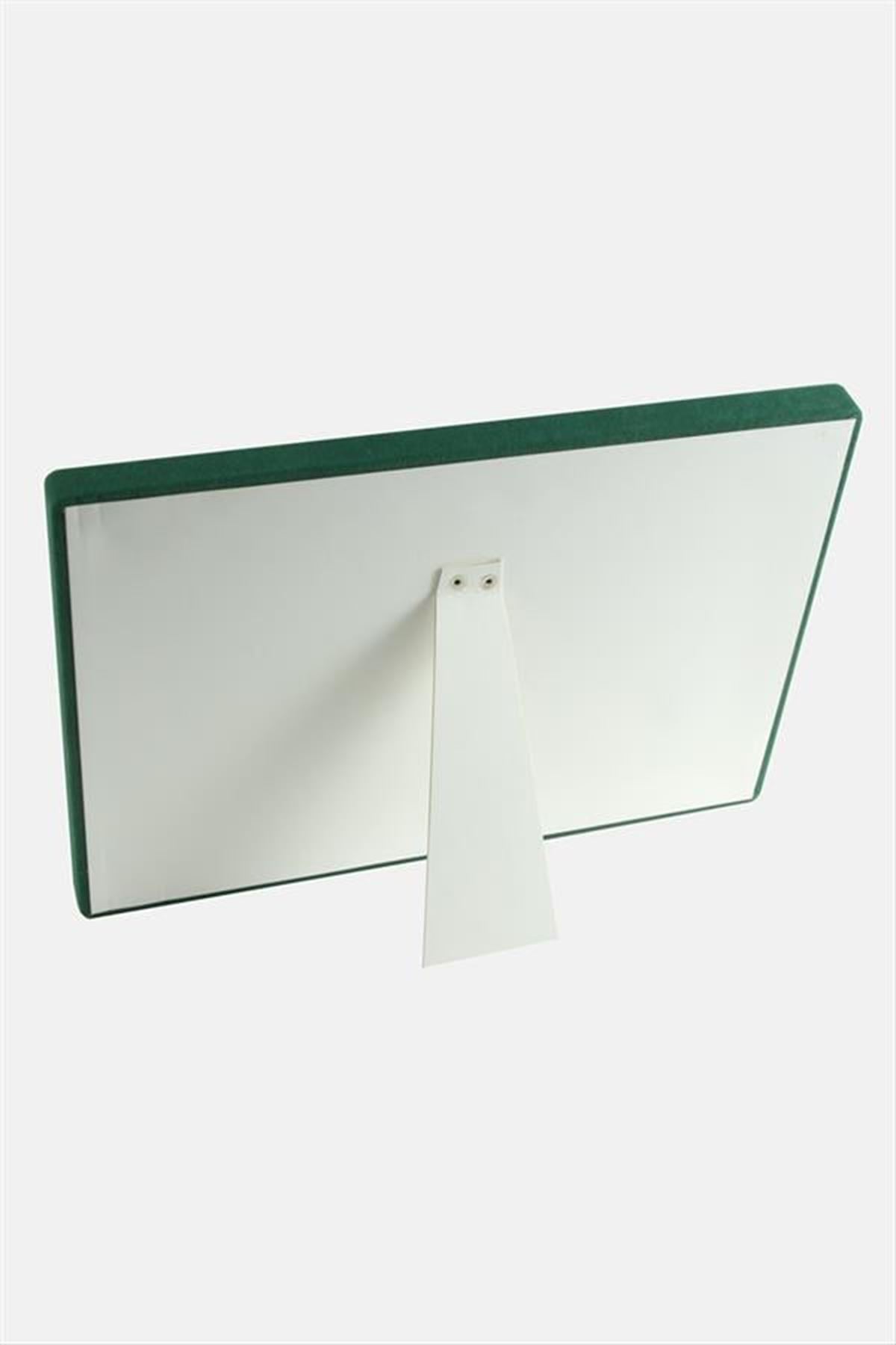 17 Adet Anfora Kumaş Yatay Ayaklı Kolye Standı - Bordo