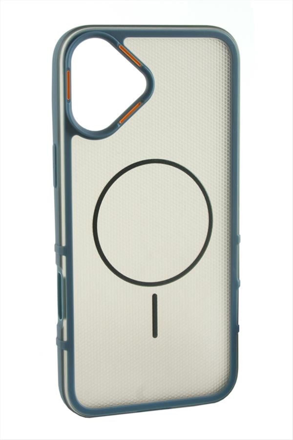 iPhone 16 Magsaff Kapak Kılıf - Lacivert
