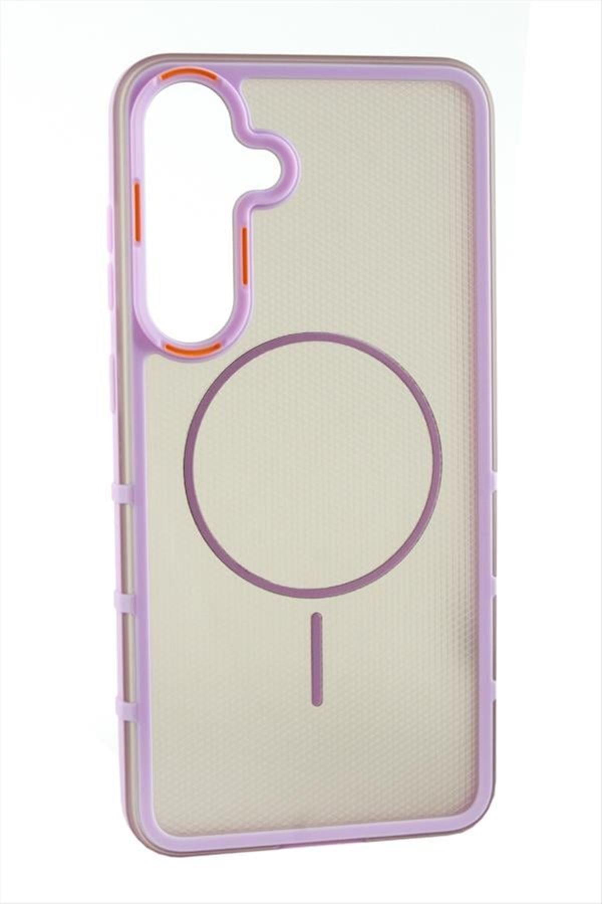 Samsung Glaxy S25 Plus Magsaff Kapak Kılıf - Lila