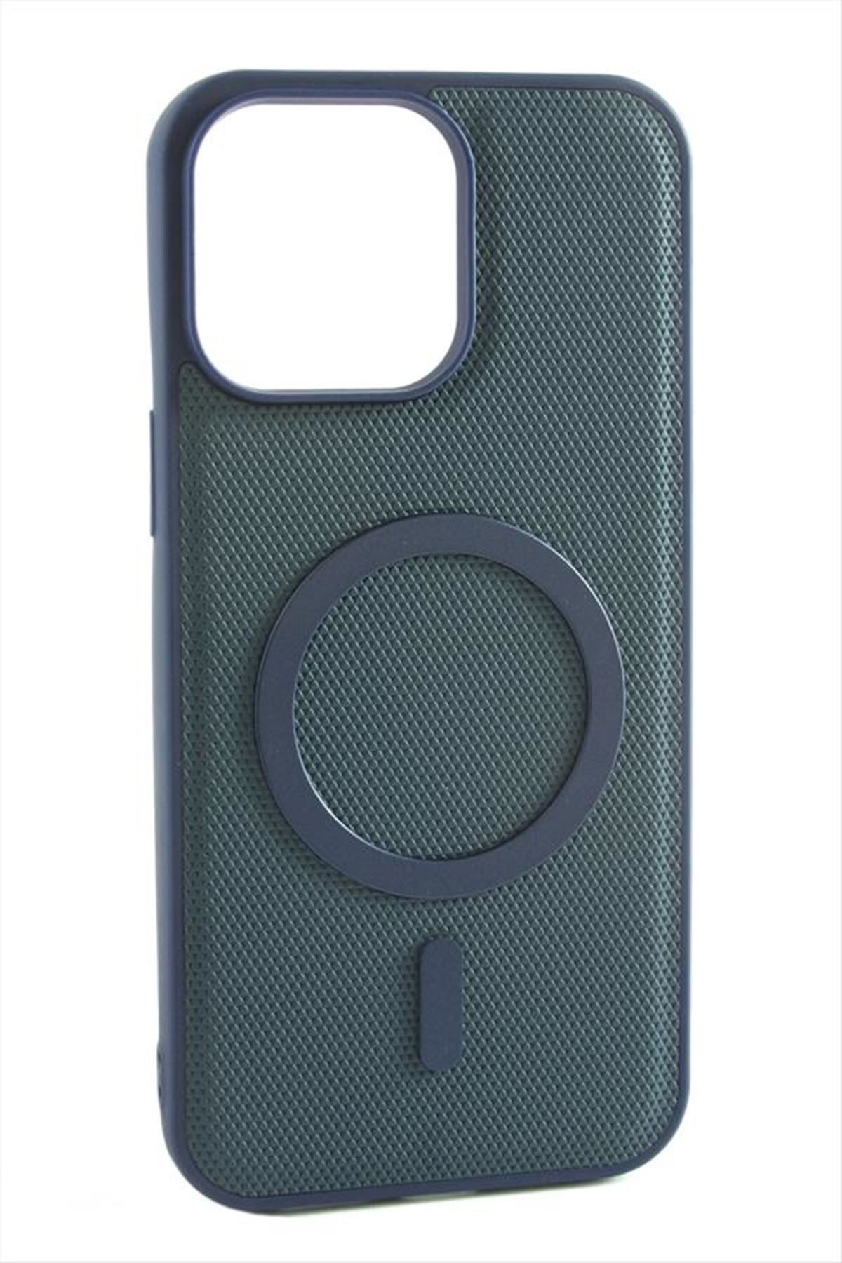 İphone 14 Pro Magsaff Kapak Kılıf - Lacivert