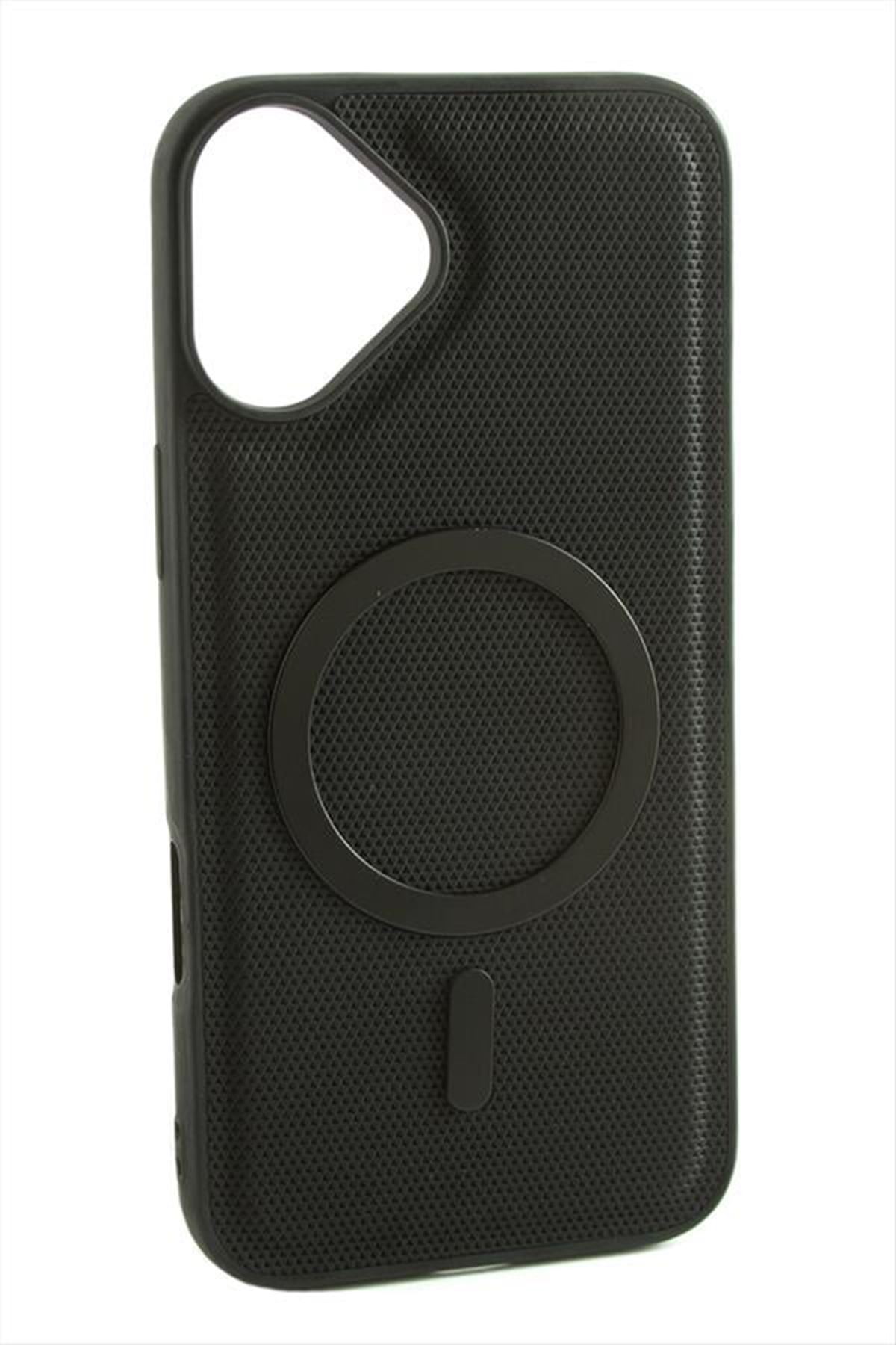 İphone 16 Magsaff Kapak Kılıf - Siyah