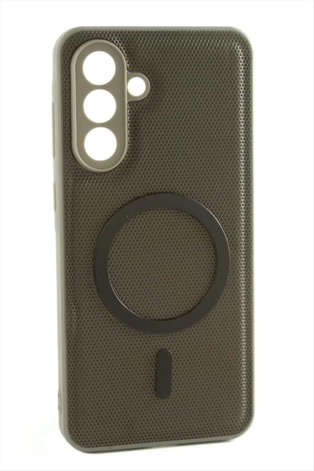 Samsung Glaxy S25 Plus Magsaff Kapak Kılıf - Gri