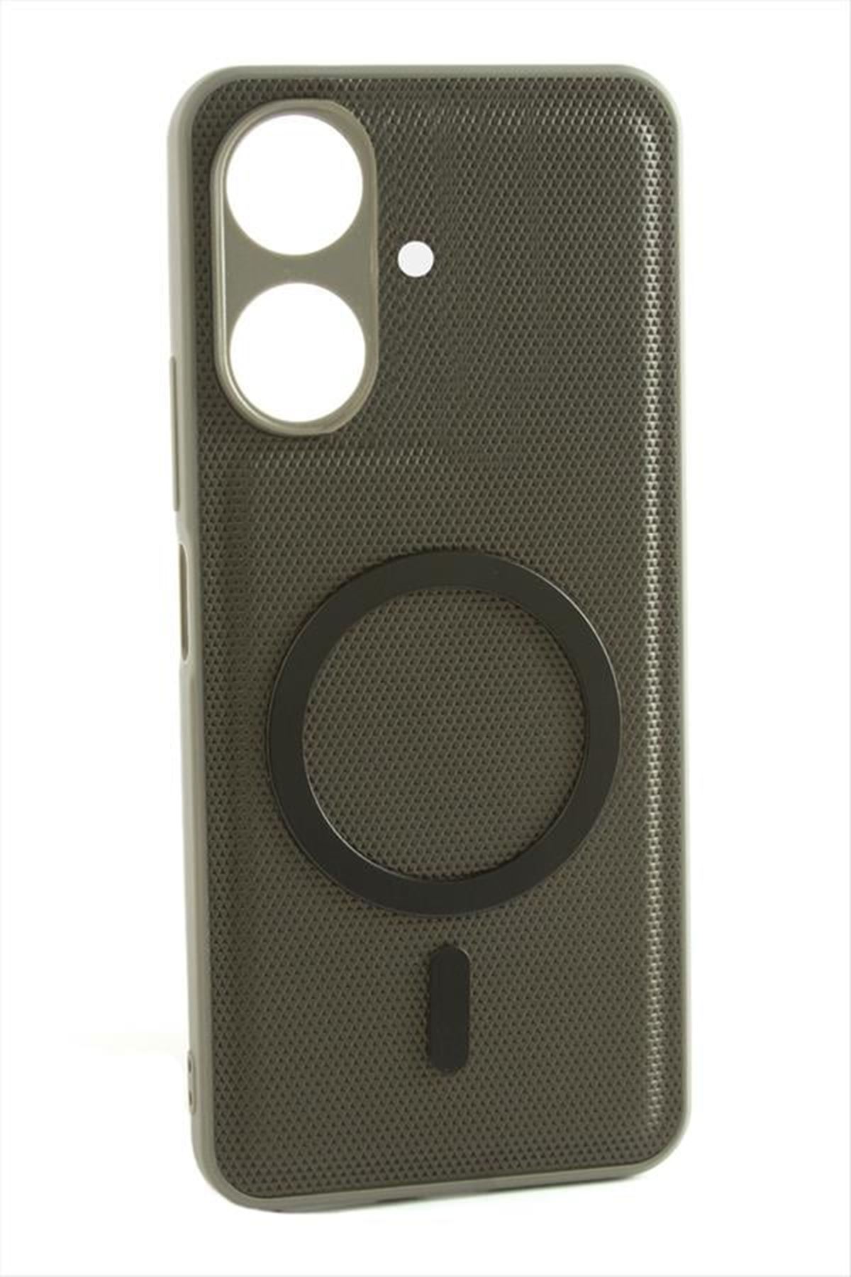 Samsung Glaxy A06 Magsaff Kapak Kılıf - Lacivert