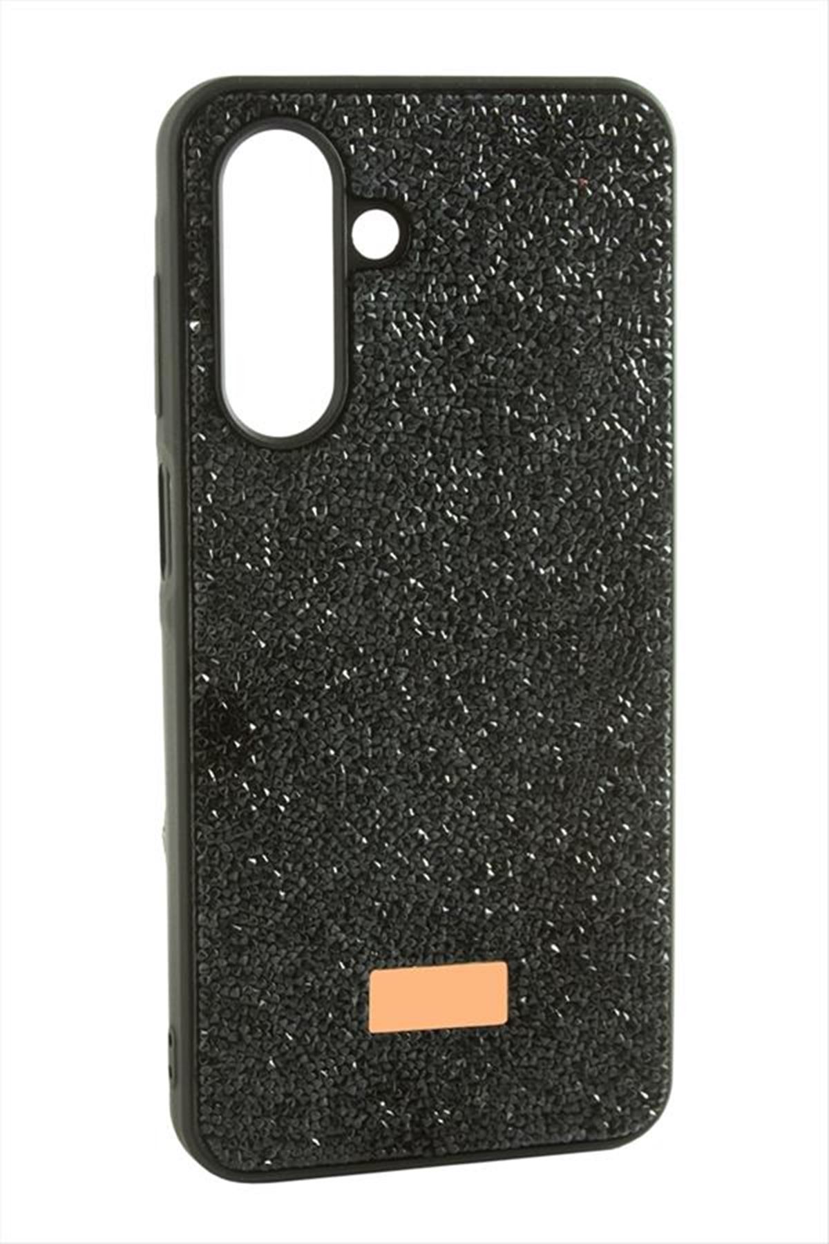 Samsung Galaxy S25 Plus Taşlı Kapak Kılıf - Siyah