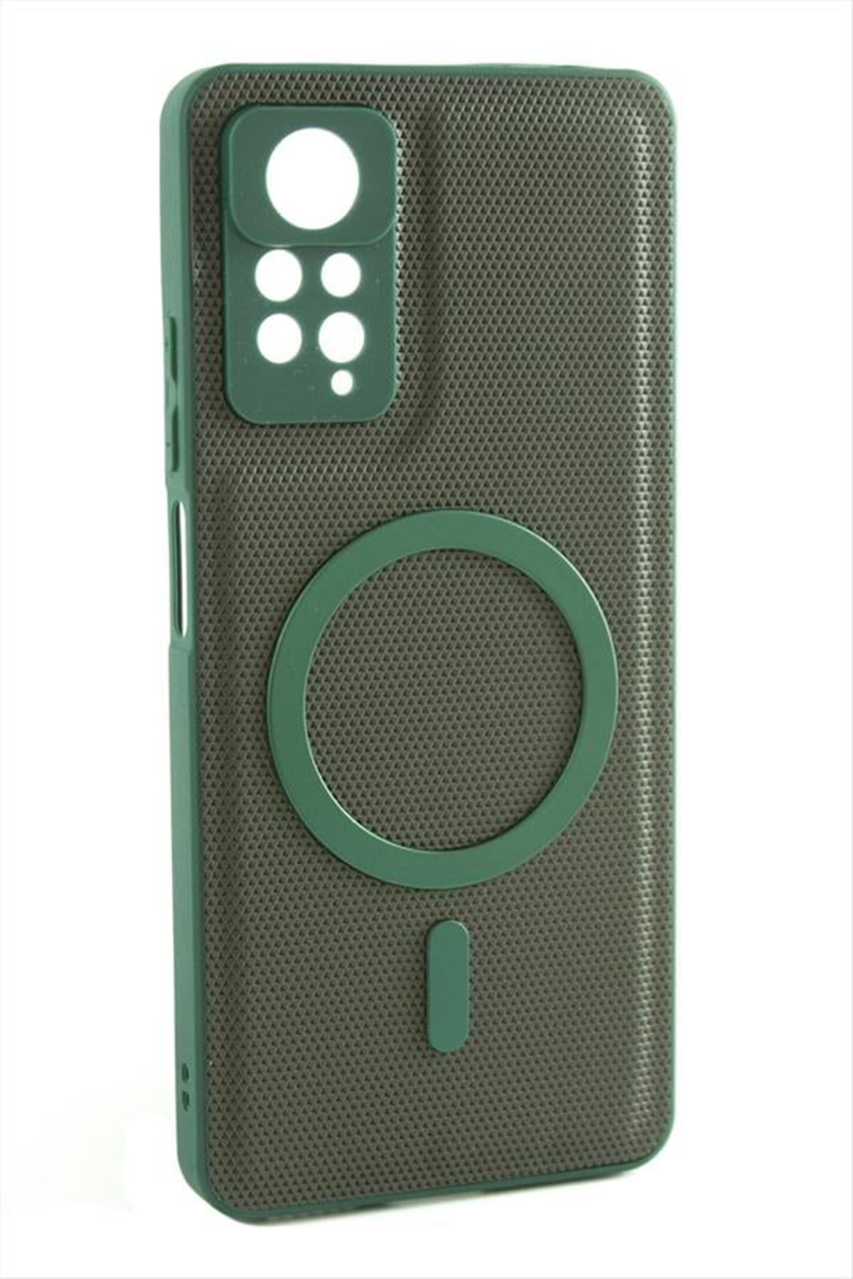 Xiaomi Redmi Note 11 Pro Magsaff Kapak Kılıf - Yeşil