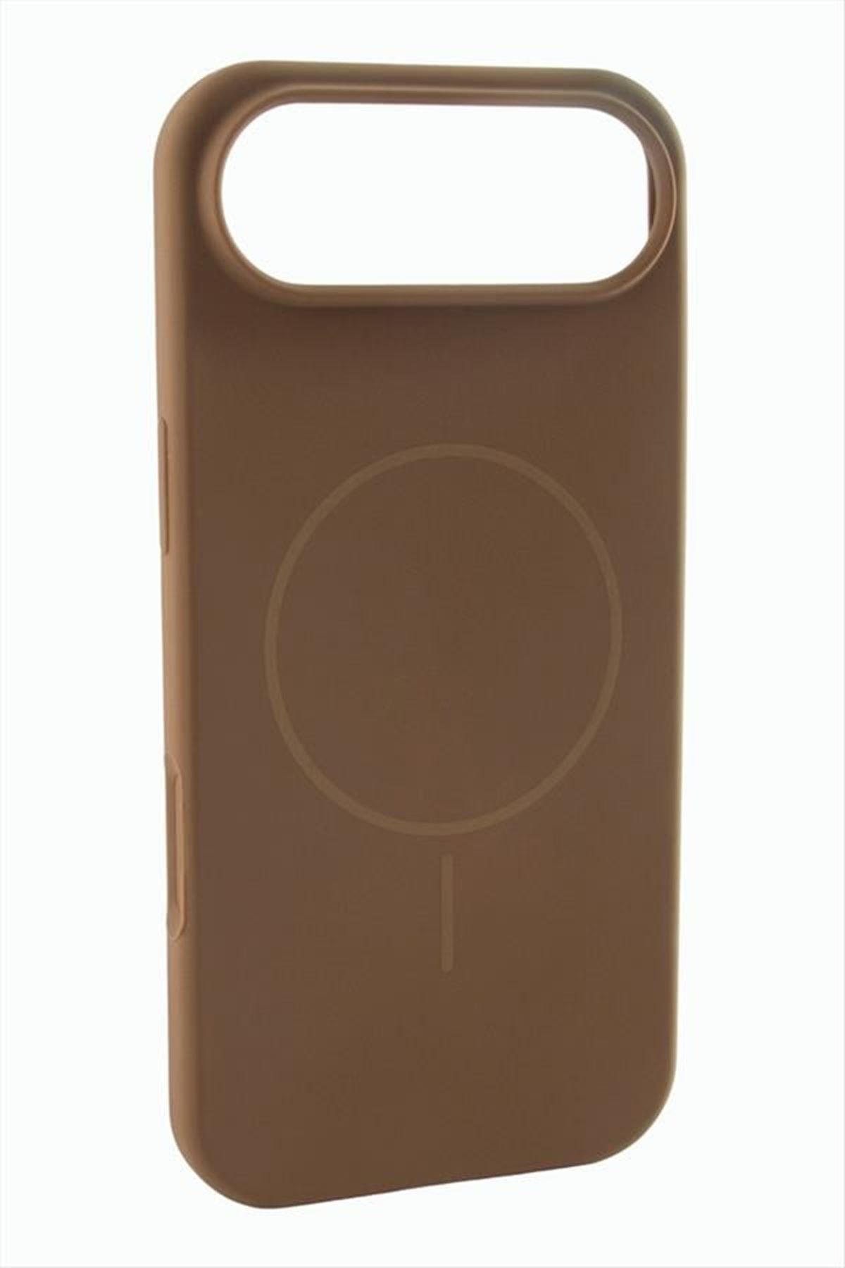 İphone 17 Air Magsaff Kapak Kılıf - Kahverengi