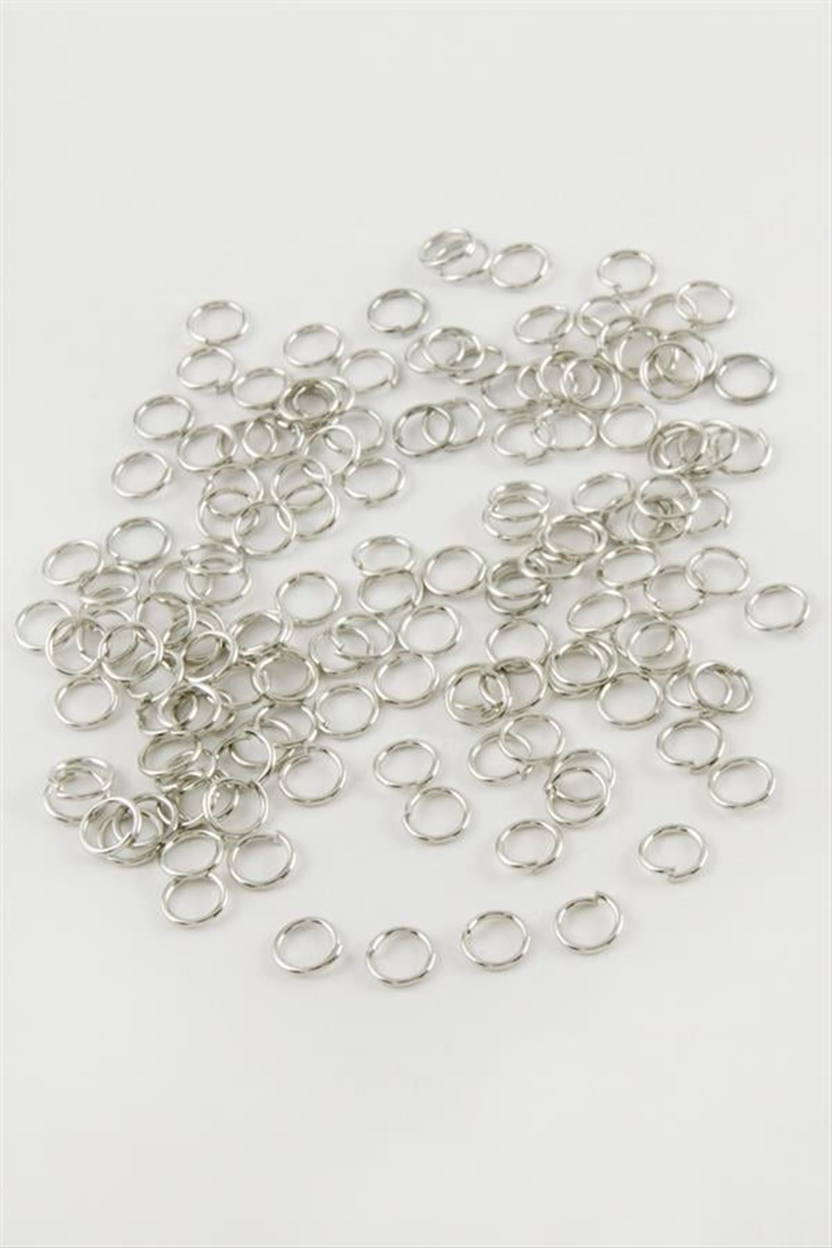 6*4 Halka 90-100 Gram - Gümüş Rengi