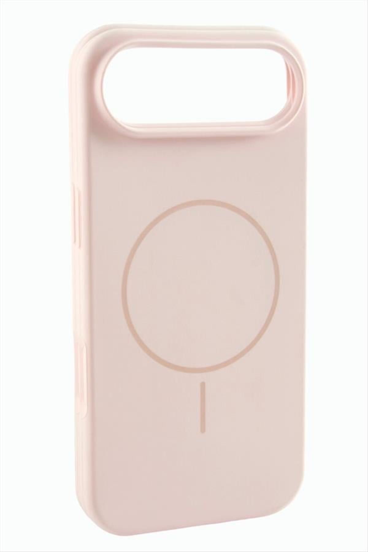 İphone 17 Air Magsaff Kapak Kılıf - Açık Pembe