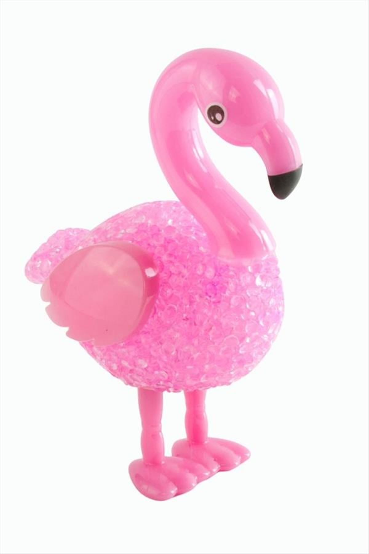 Kuğu Işıklı Biblo 13 cm - Pembe
