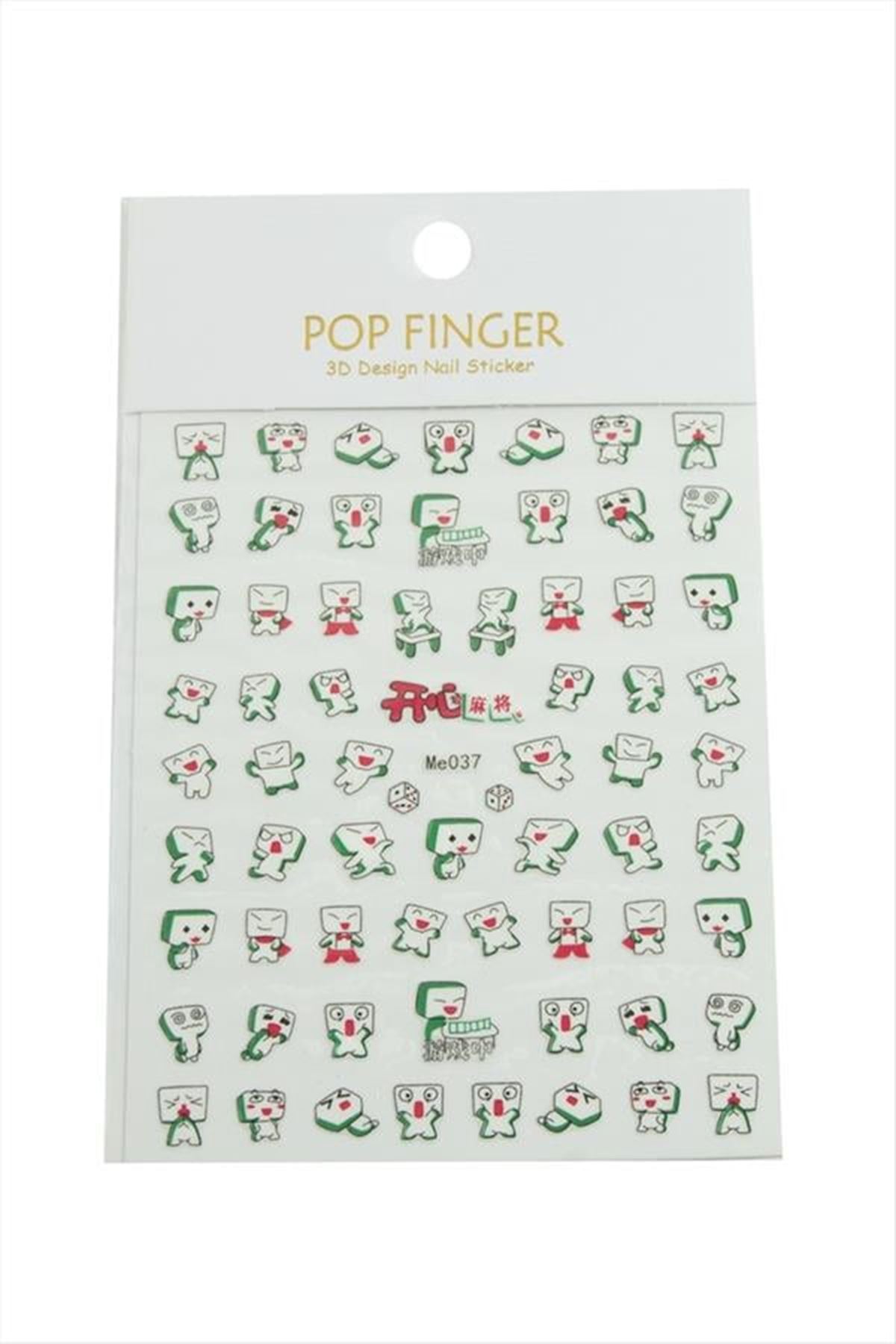 Sünger Tattoo Dövme Sticker - Yeşil