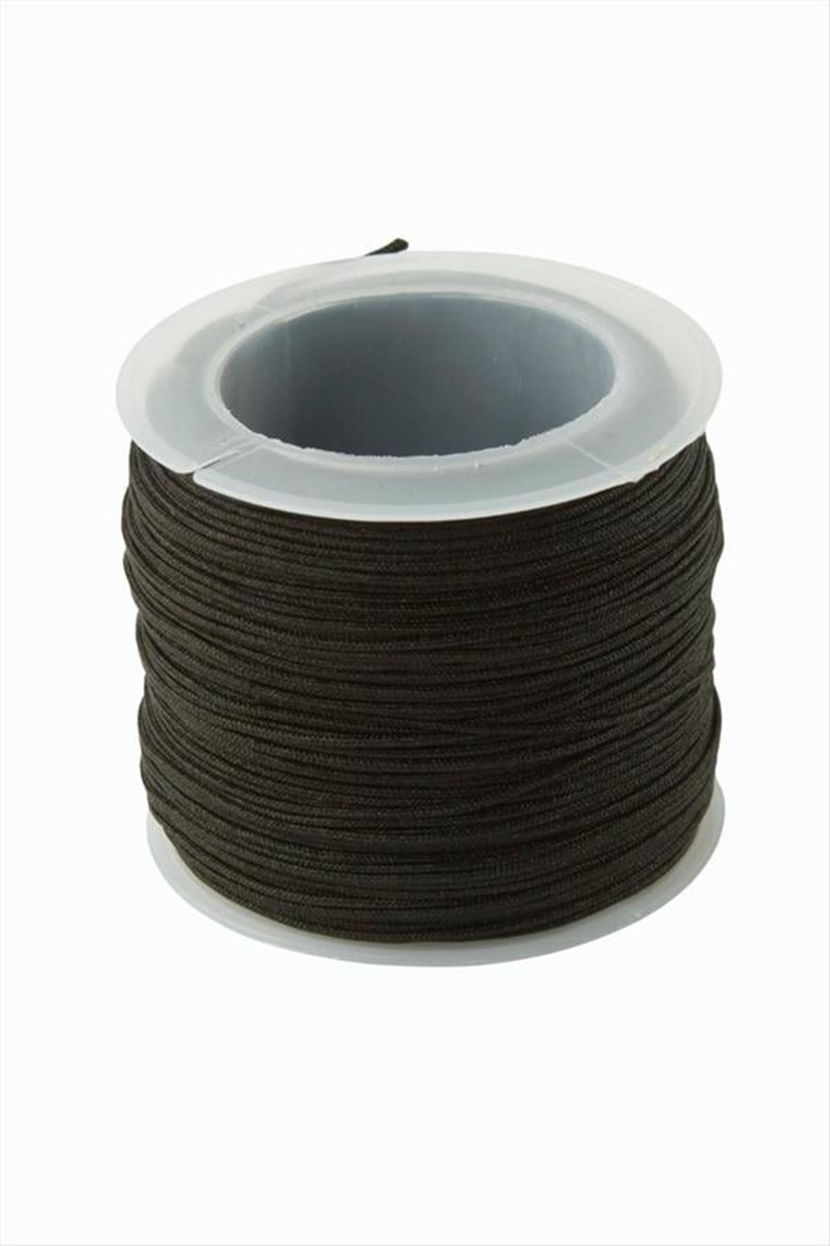 Paraşüt İp 0,8 mm 45-50 Metre - Siyah
