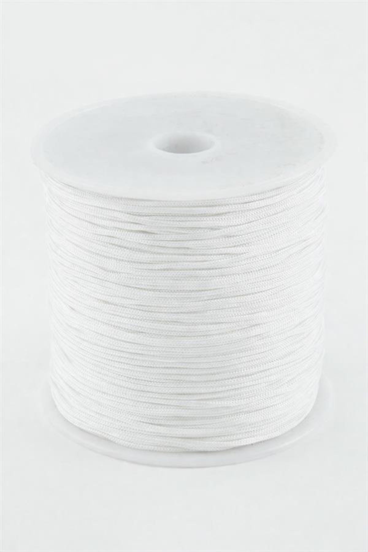 Paraşüt İp 0,8 mm 45-50 Metre - Beyaz