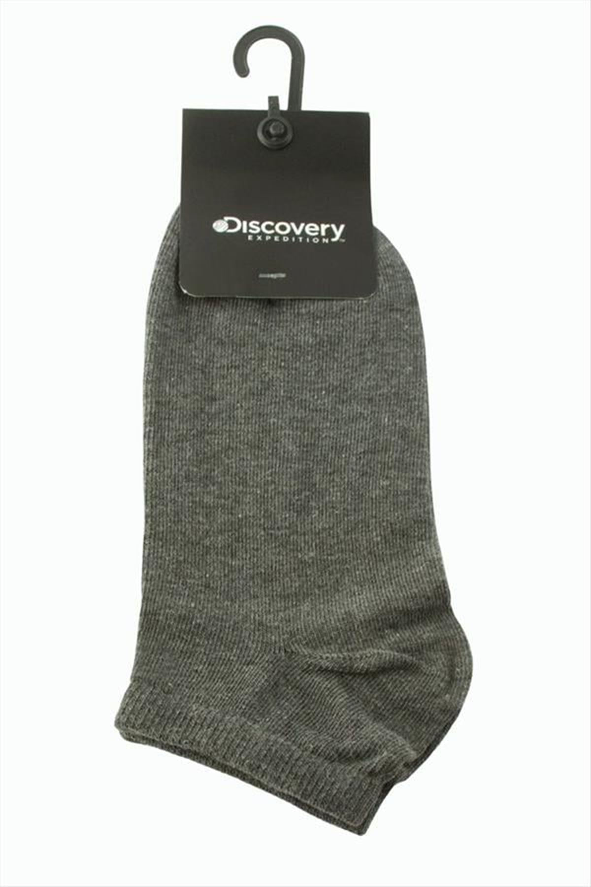 Unisex Snekars Çorap - Gri
