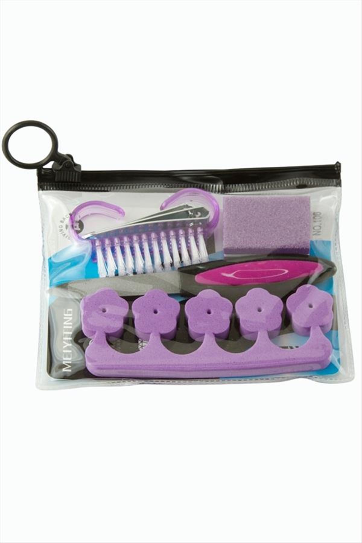 5 Parça Manikür Set - Mor