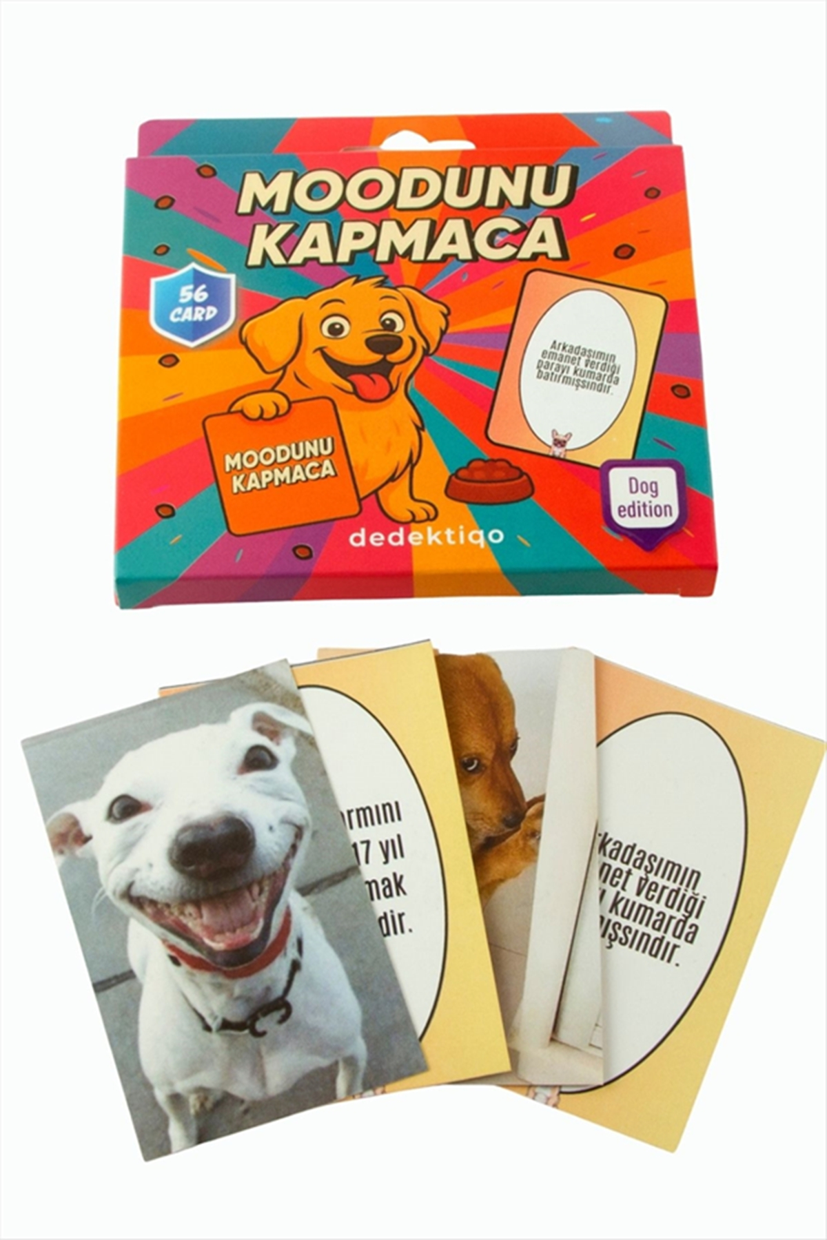 Moodunu Kapmaca 56 Kart - Turuncu