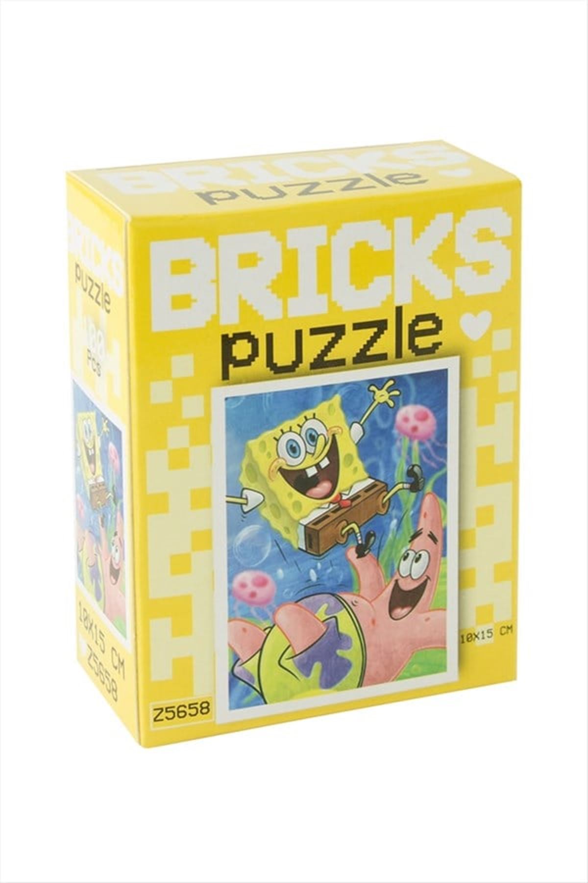 10*15 Çzgflm Karakteri Puzzle 100 Adet - Sarı
