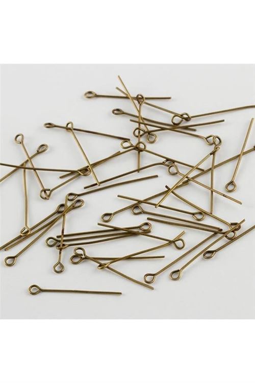 1,5 cm Halkalı Çivi 50 Gram - Antik