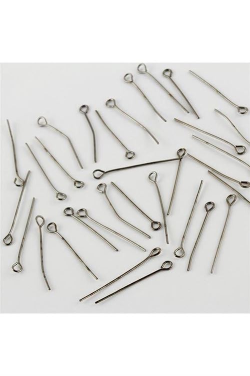 1,5 cm Halkalı Çivi 50 Gram - Antrasit