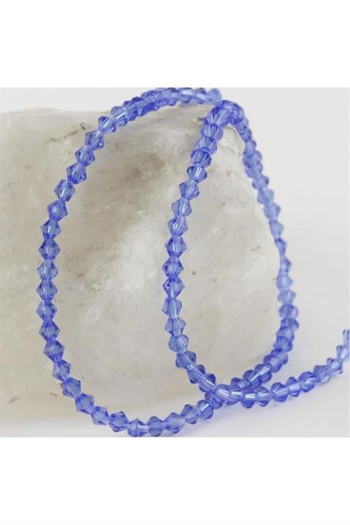 4*4 mm Arpa Kesim Kristal Taş - Sarı-1