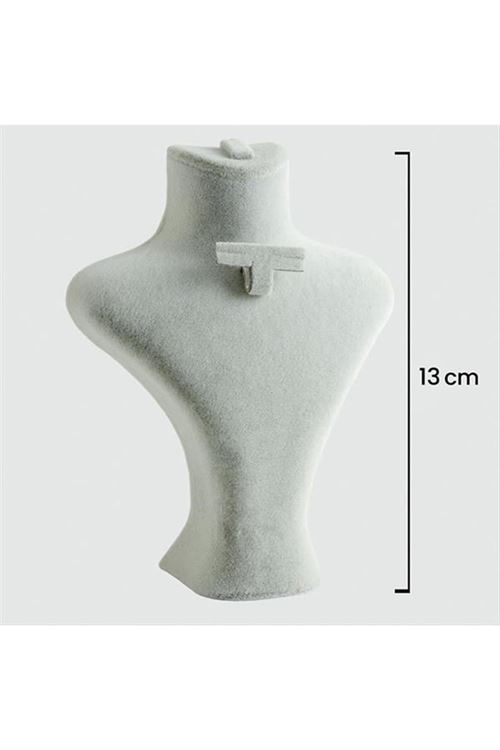 13 cm Takım Manken Anfora Kumaş - Gri
