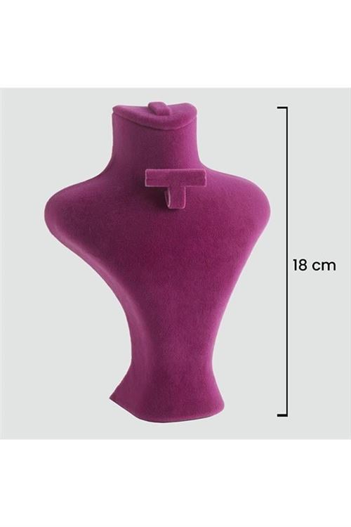 18 cm Takım Anfora Kumaş - Mor