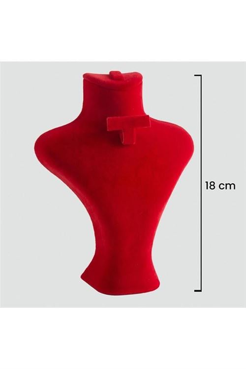 18 cm Takım Anfora Kumaş - Kırmızı