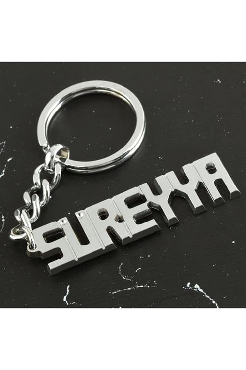 Süreyya İsimli Anahtarlık - Gümüş Rengi